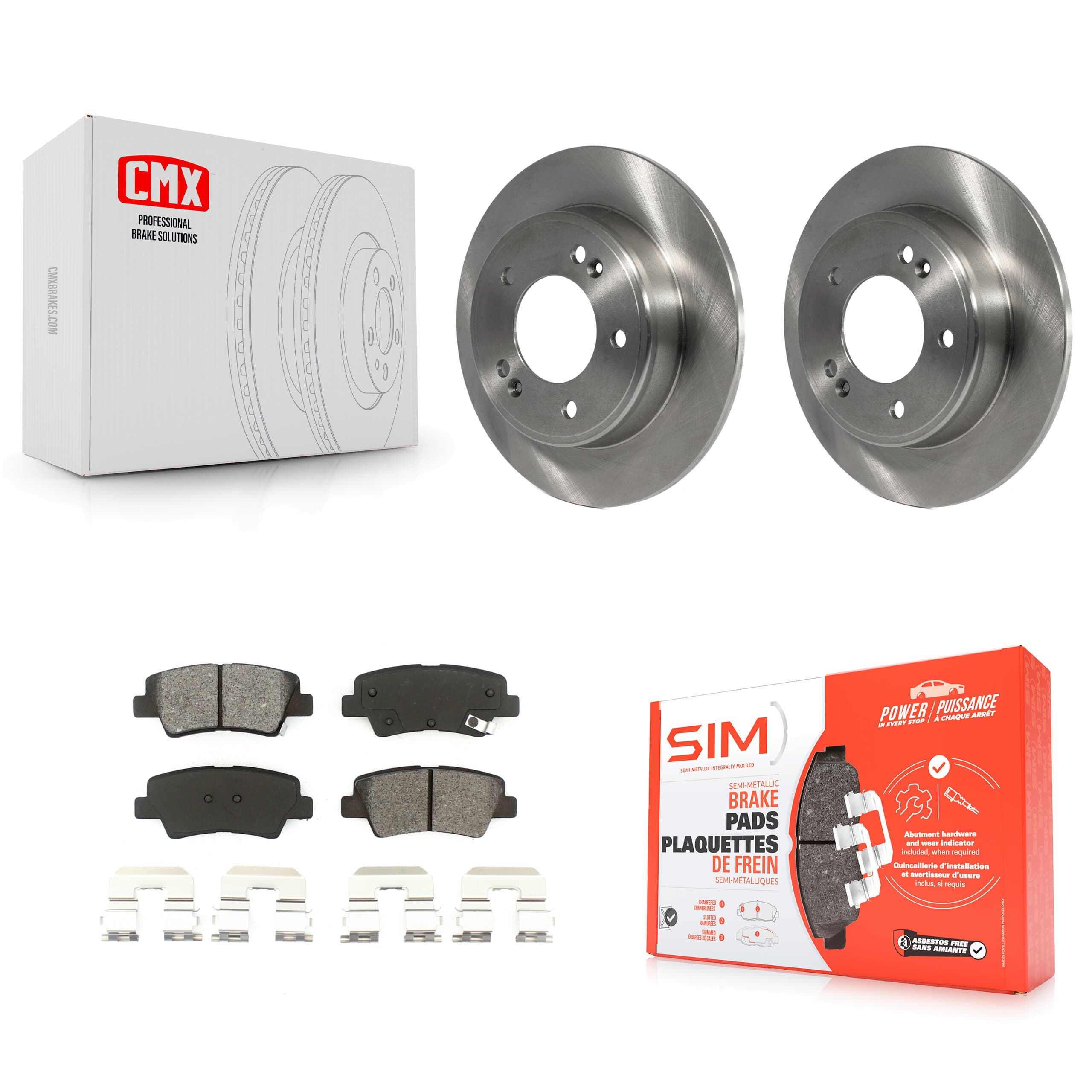 Transit Auto - K8S-101950 - Rear Disc Brake Kits image 1