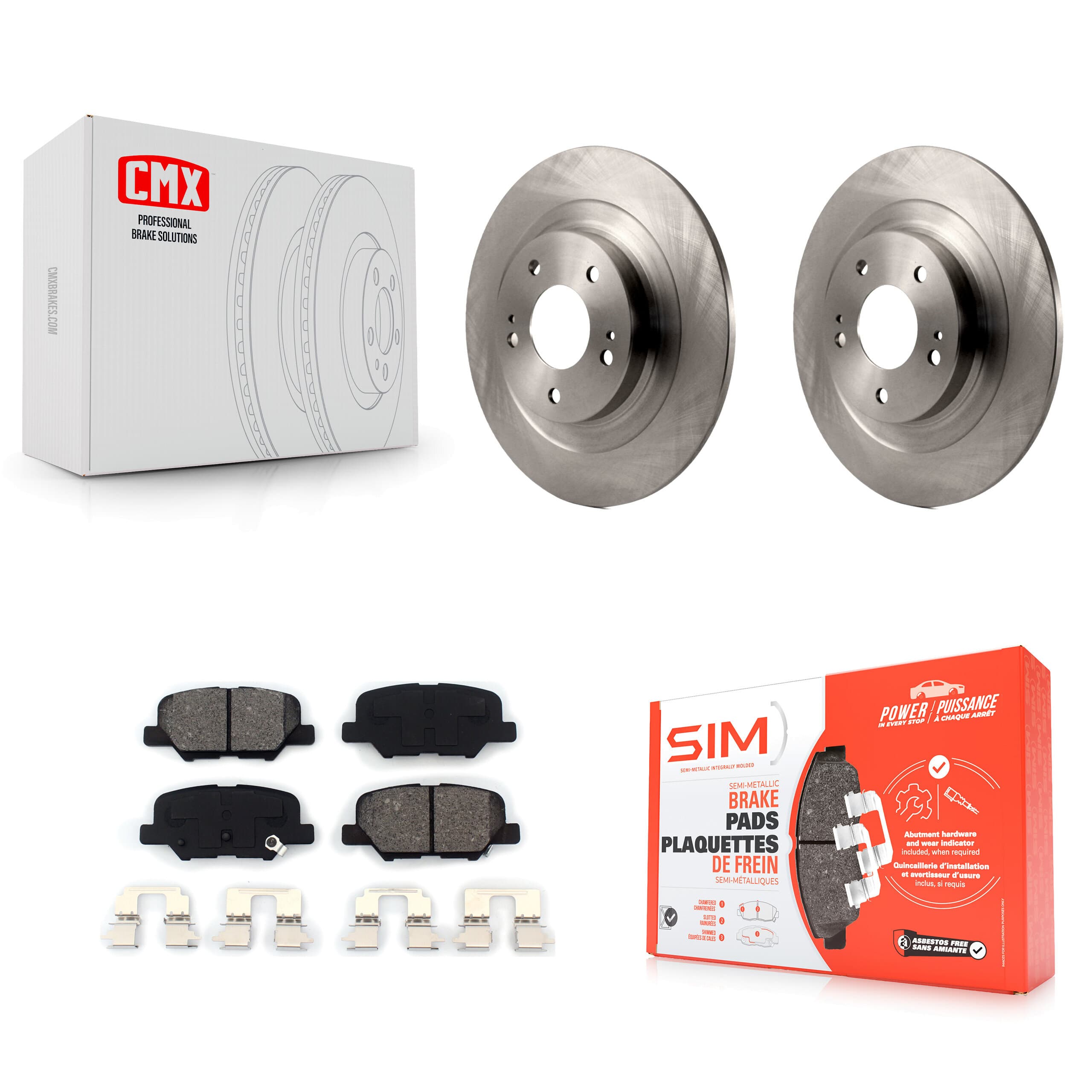 Transit Auto - K8S-101963 - Rear Disc Brake Kits image 1