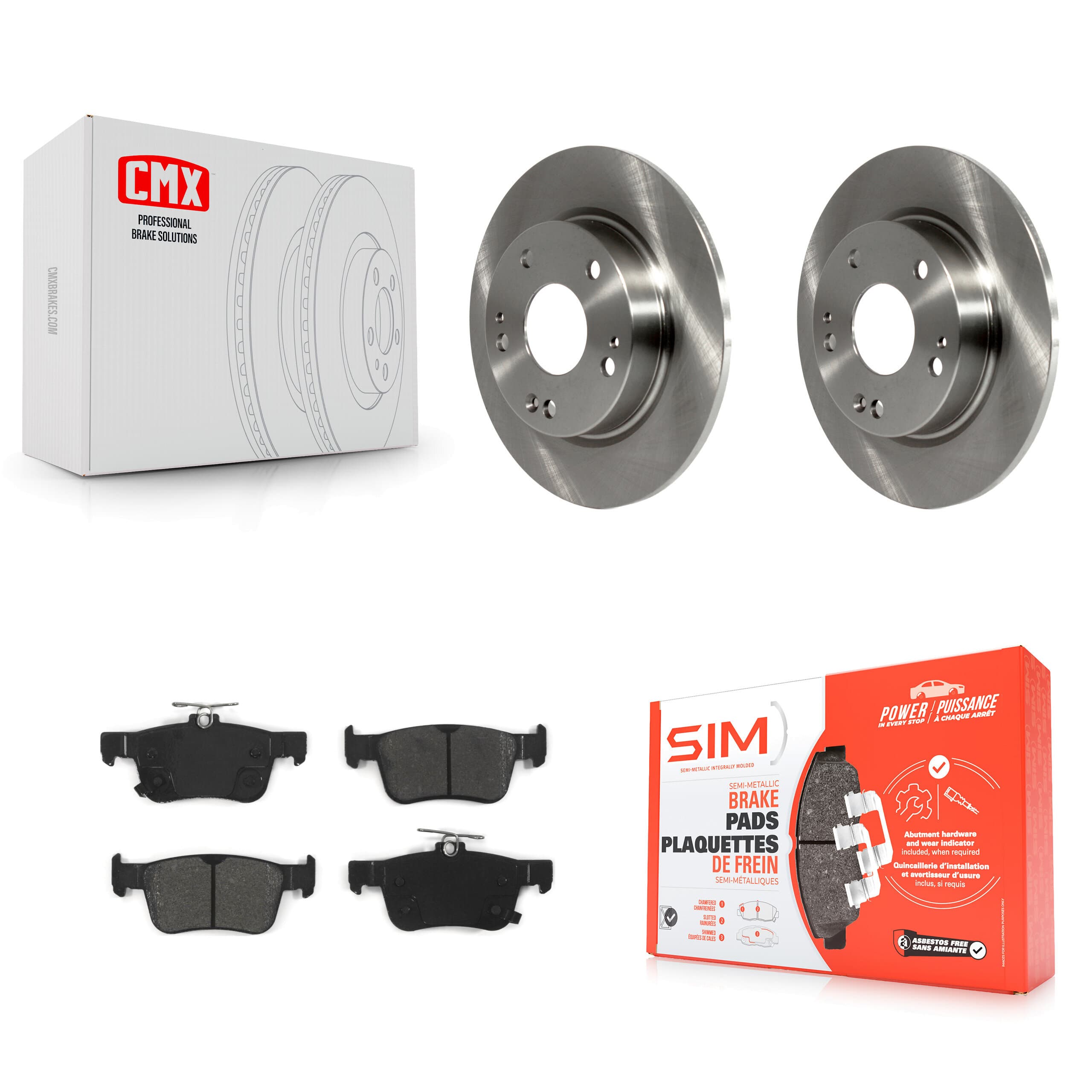 Transit Auto - K8S-101975 - Rear Disc Brake Kits image 1