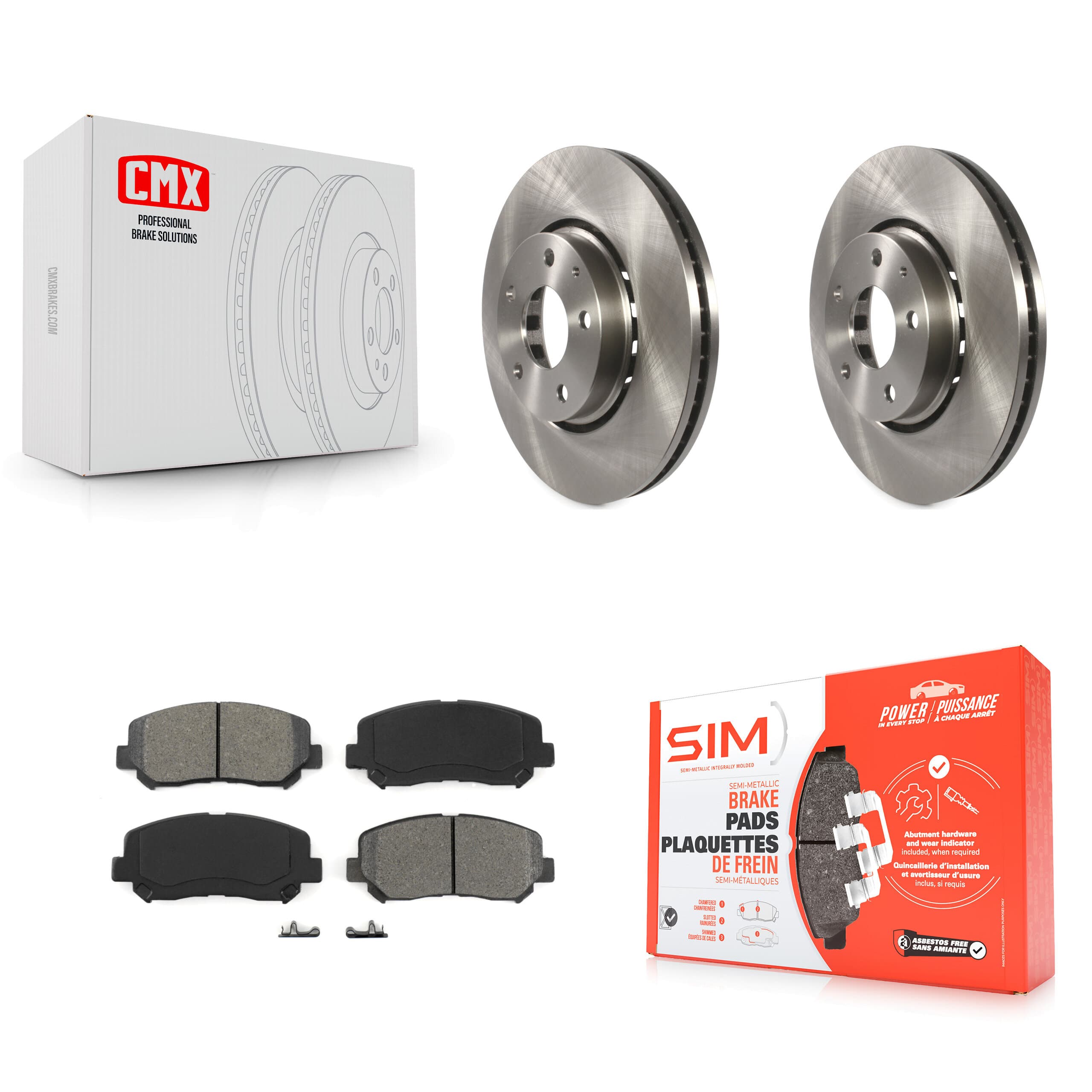 Transit Auto - K8S-102274 - Front Disc Brake Kits image 1