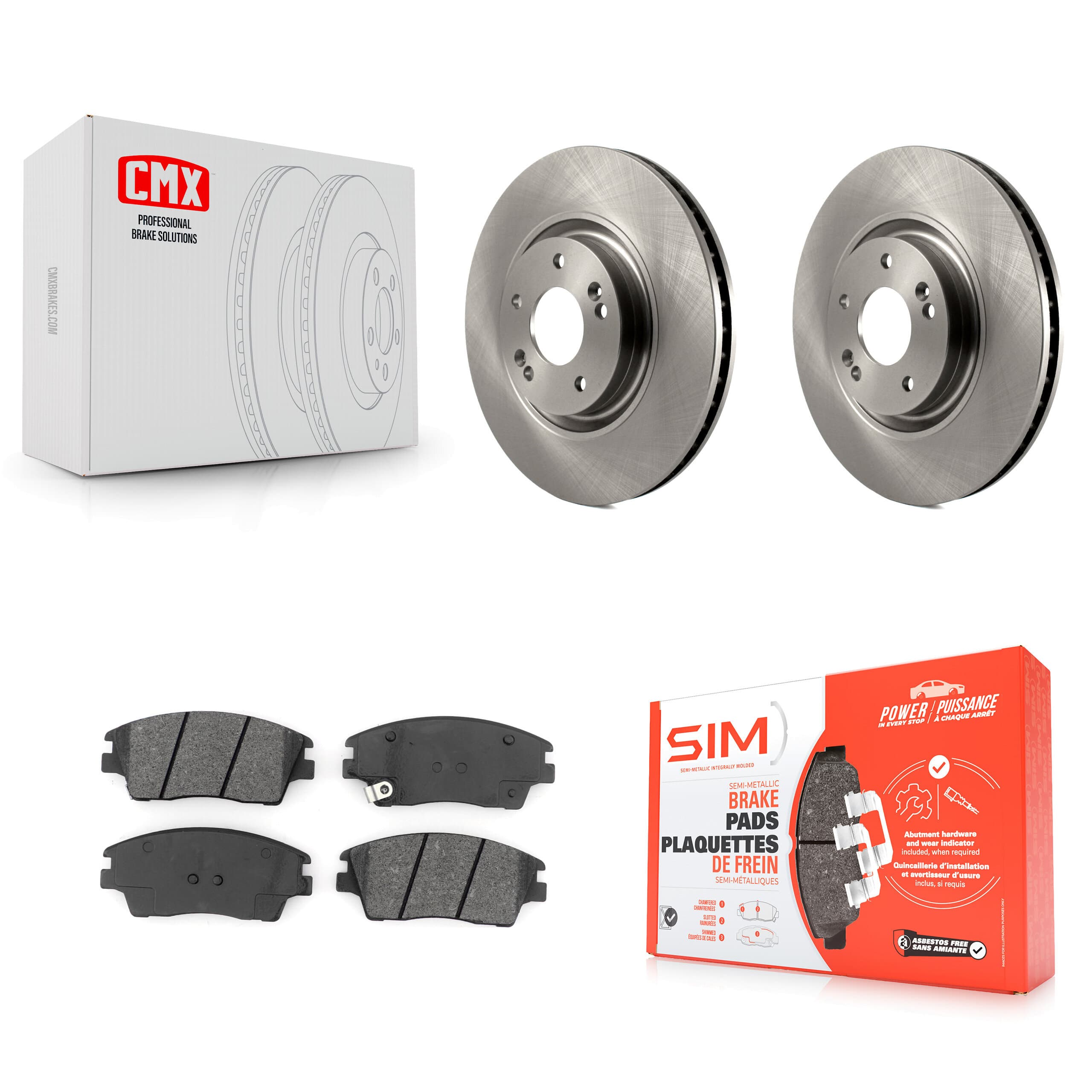 Transit Auto - K8S-102581 - Front Disc Brake Kits image 1