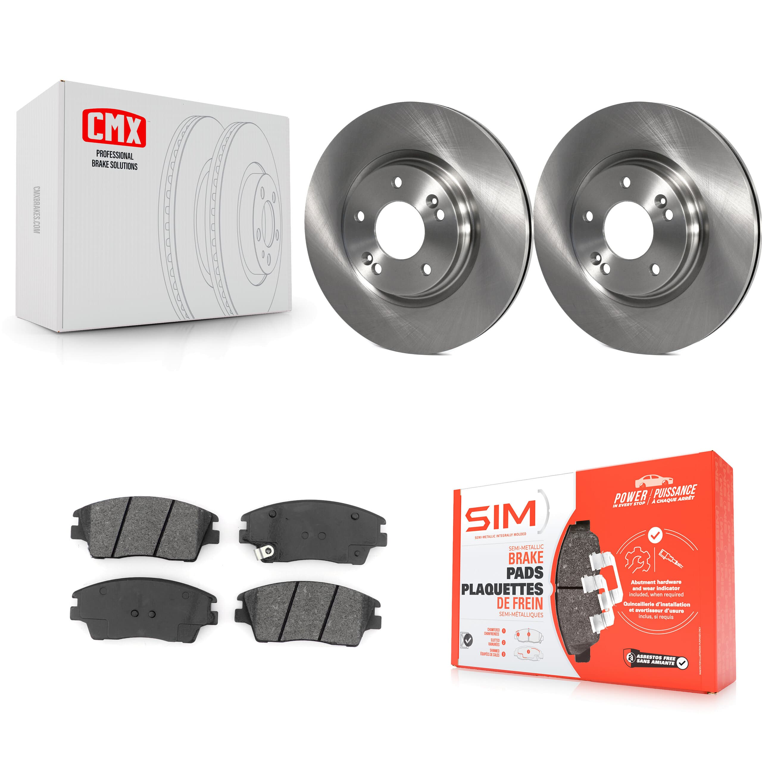 Transit Auto - K8S-102583 - Front Disc Brake Kits image 1