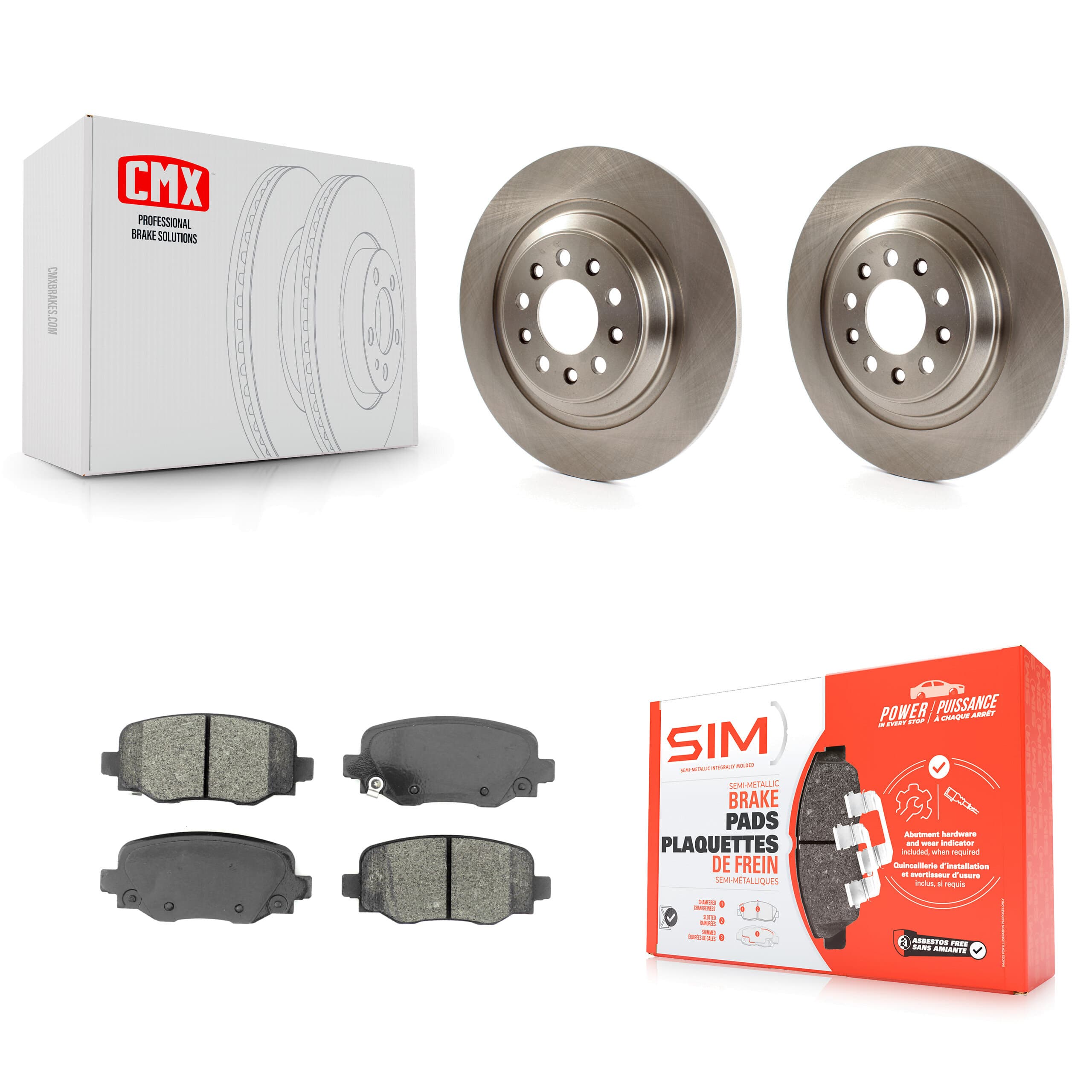 Transit Auto - K8S-102718 - Rear Disc Brake Kits image 1