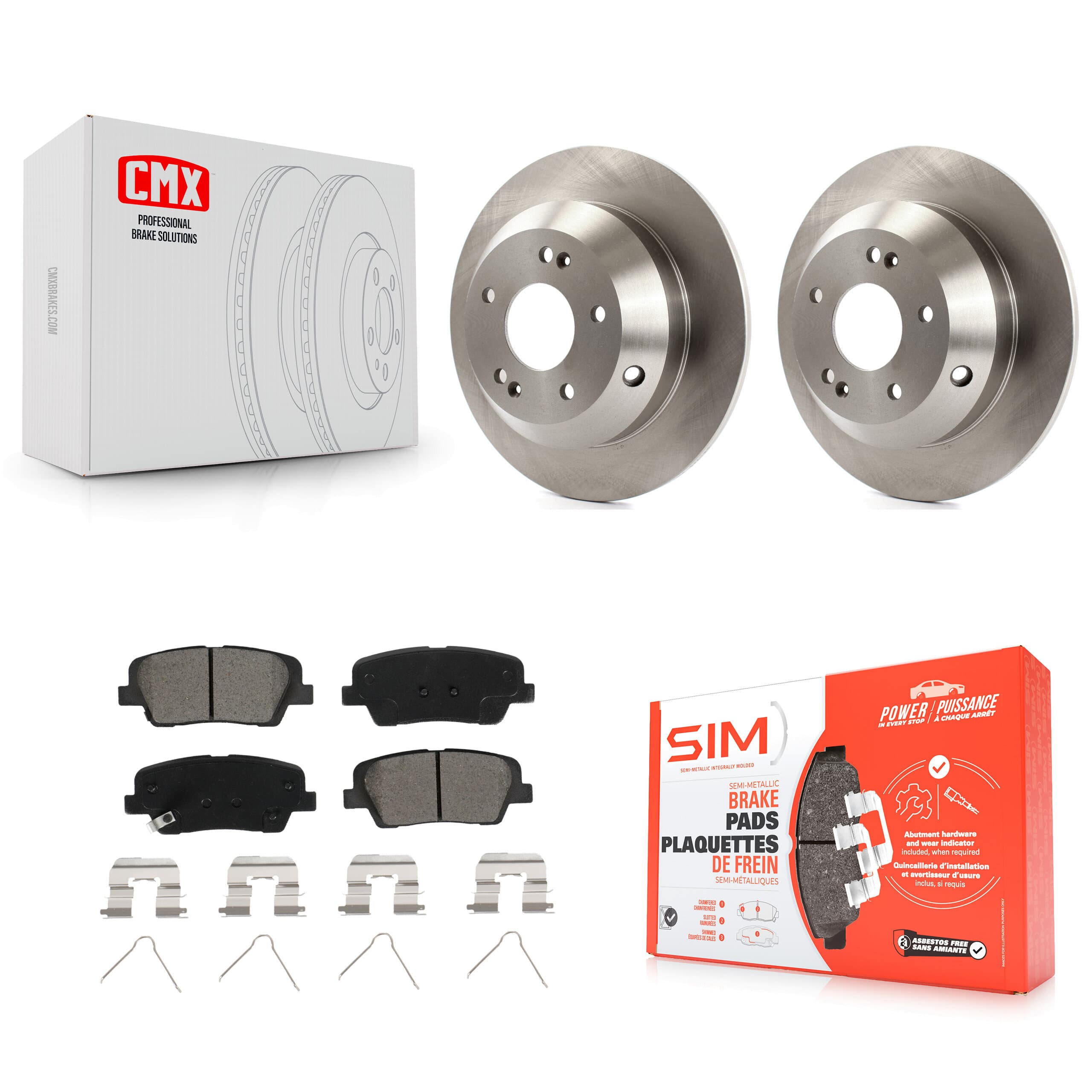 Transit Auto - K8S-102721 - Rear Disc Brake Kits image 1