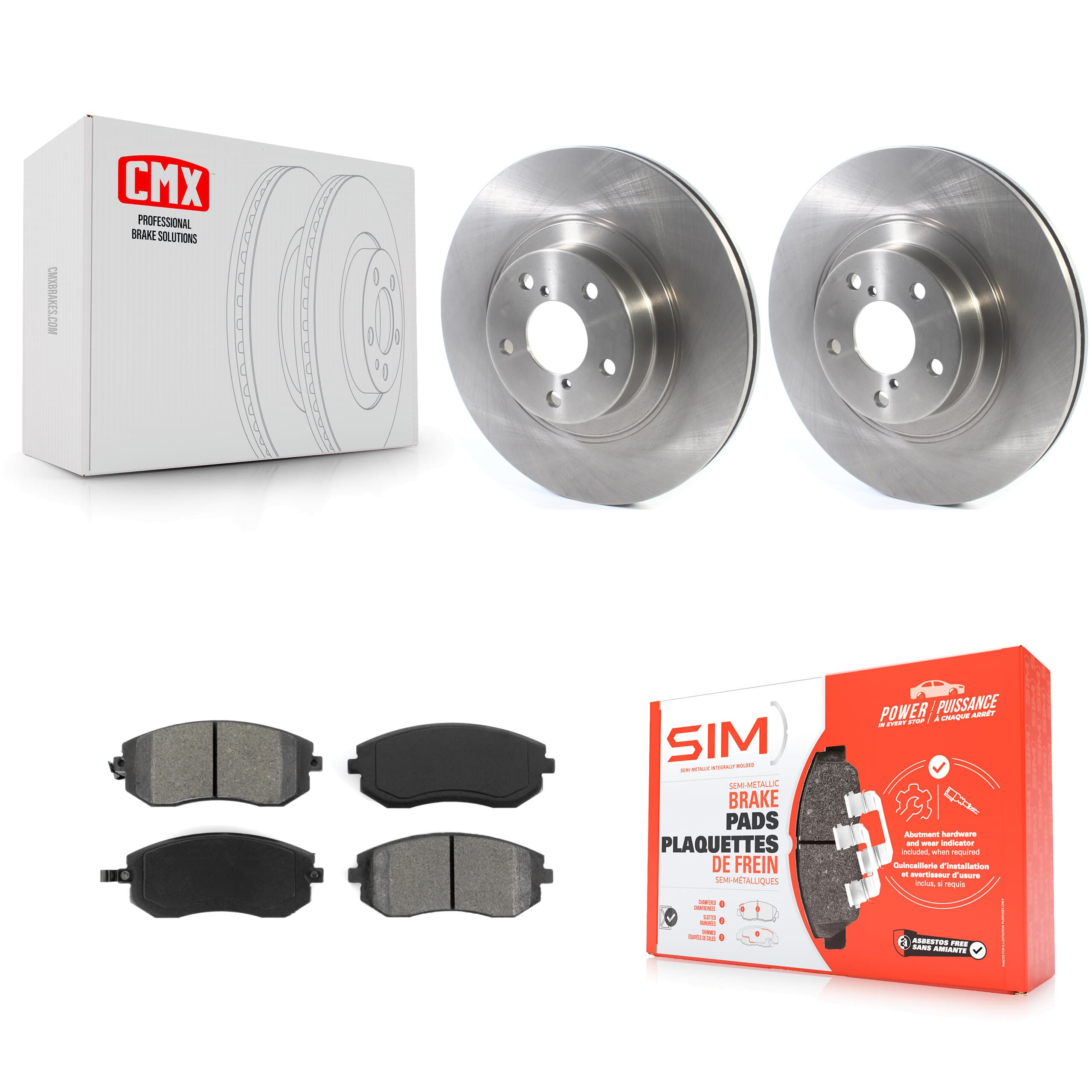 Transit Auto - K8S-102762 - Front Disc Brake Kits image 1