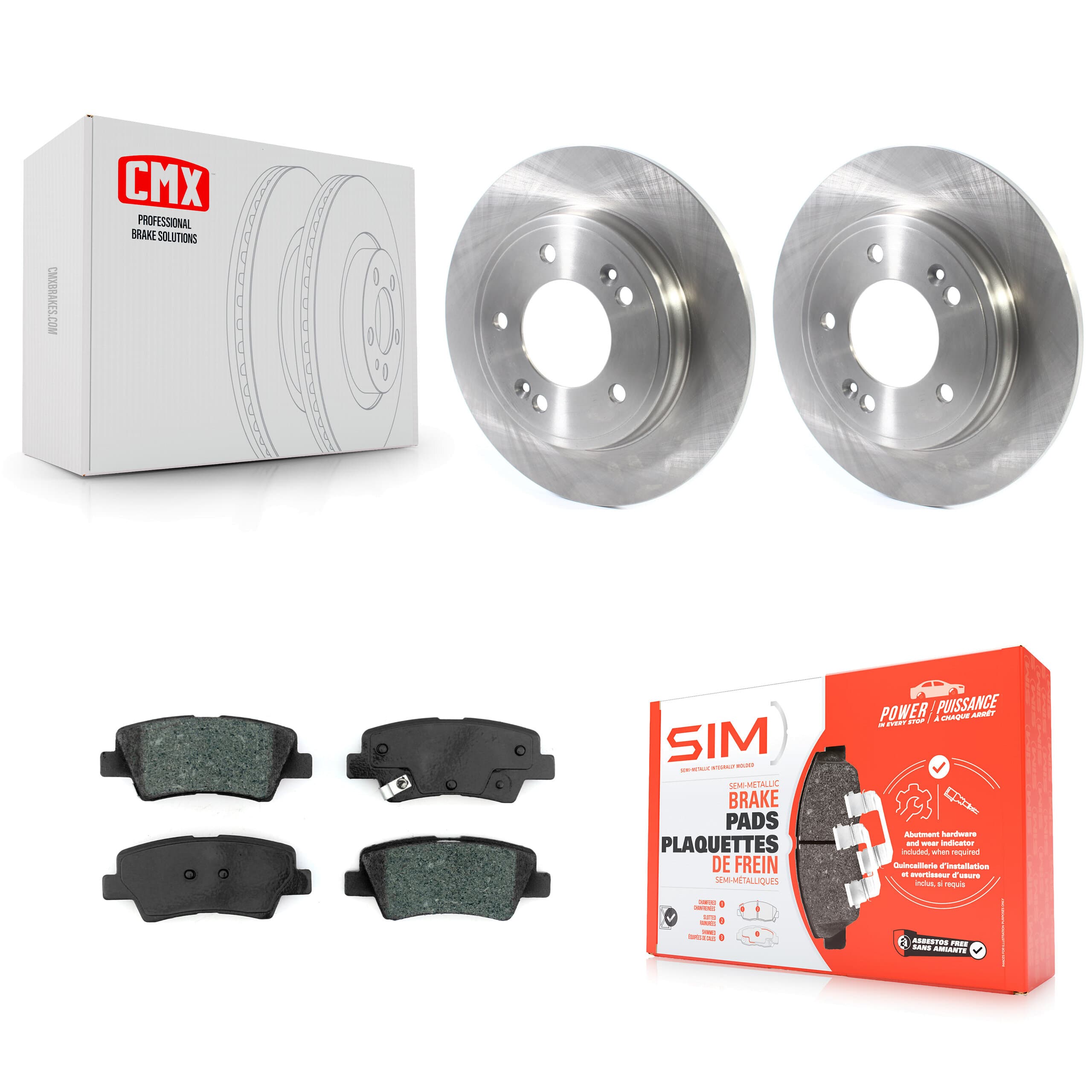 Transit Auto - K8S-102825 - Rear Disc Brake Kits image 1