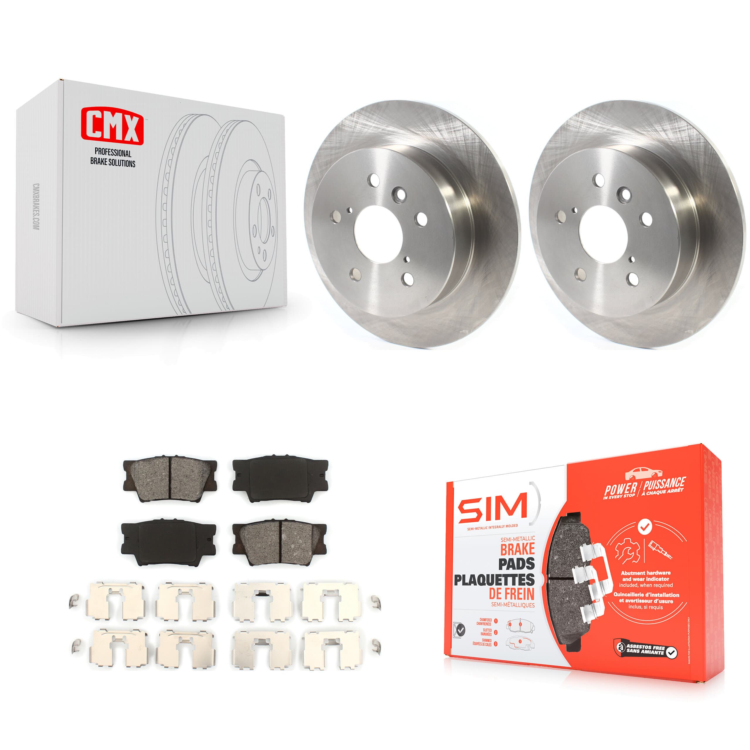 Transit Auto - K8S-102826 - Rear Disc Brake Kits image 1