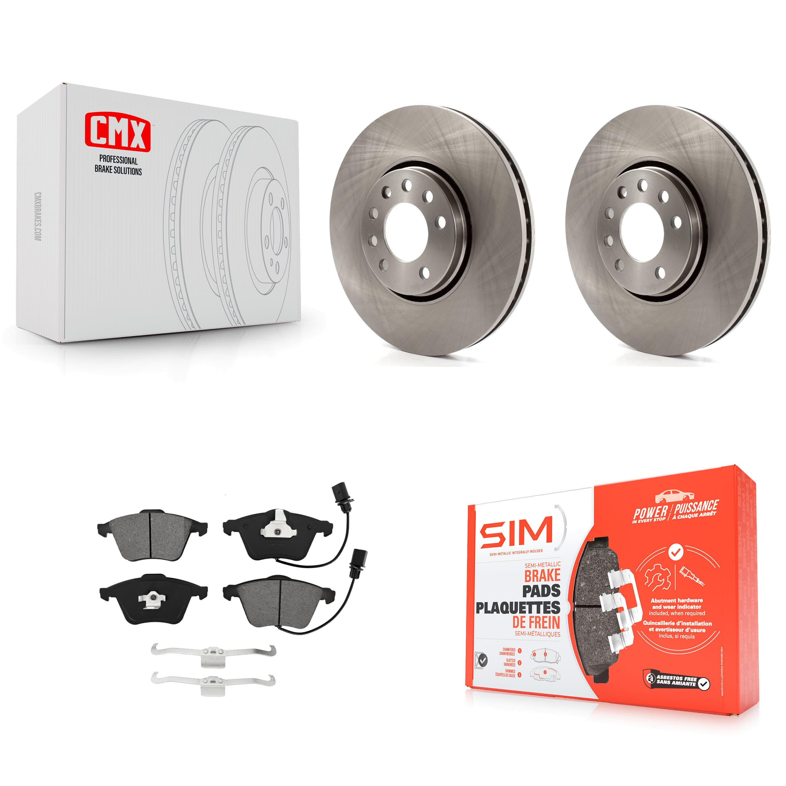 Transit Auto - K8S-102862 - Front Disc Brake Kits image 1