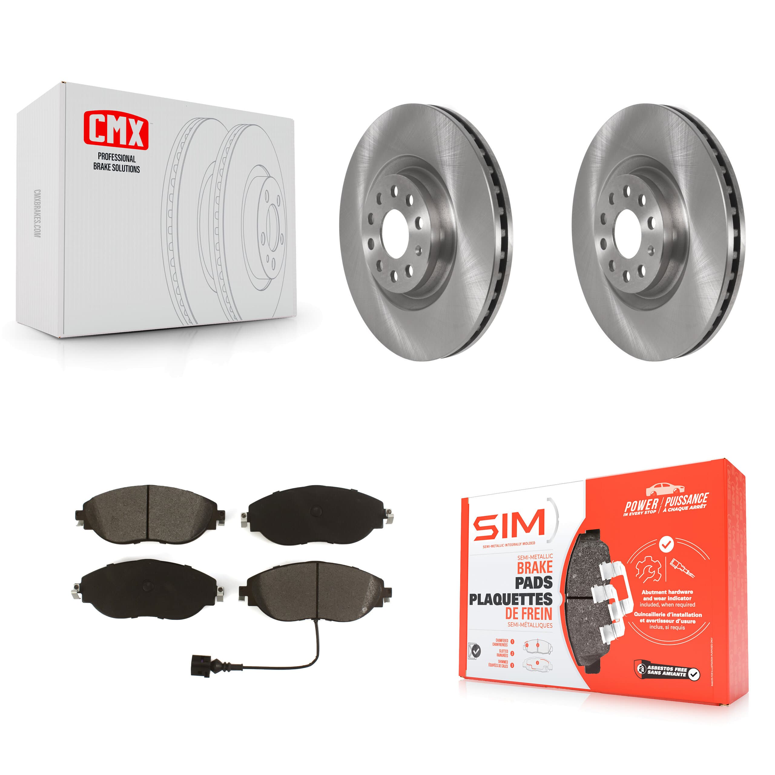 Transit Auto - K8S-102884 - Front Disc Brake Kits image 1