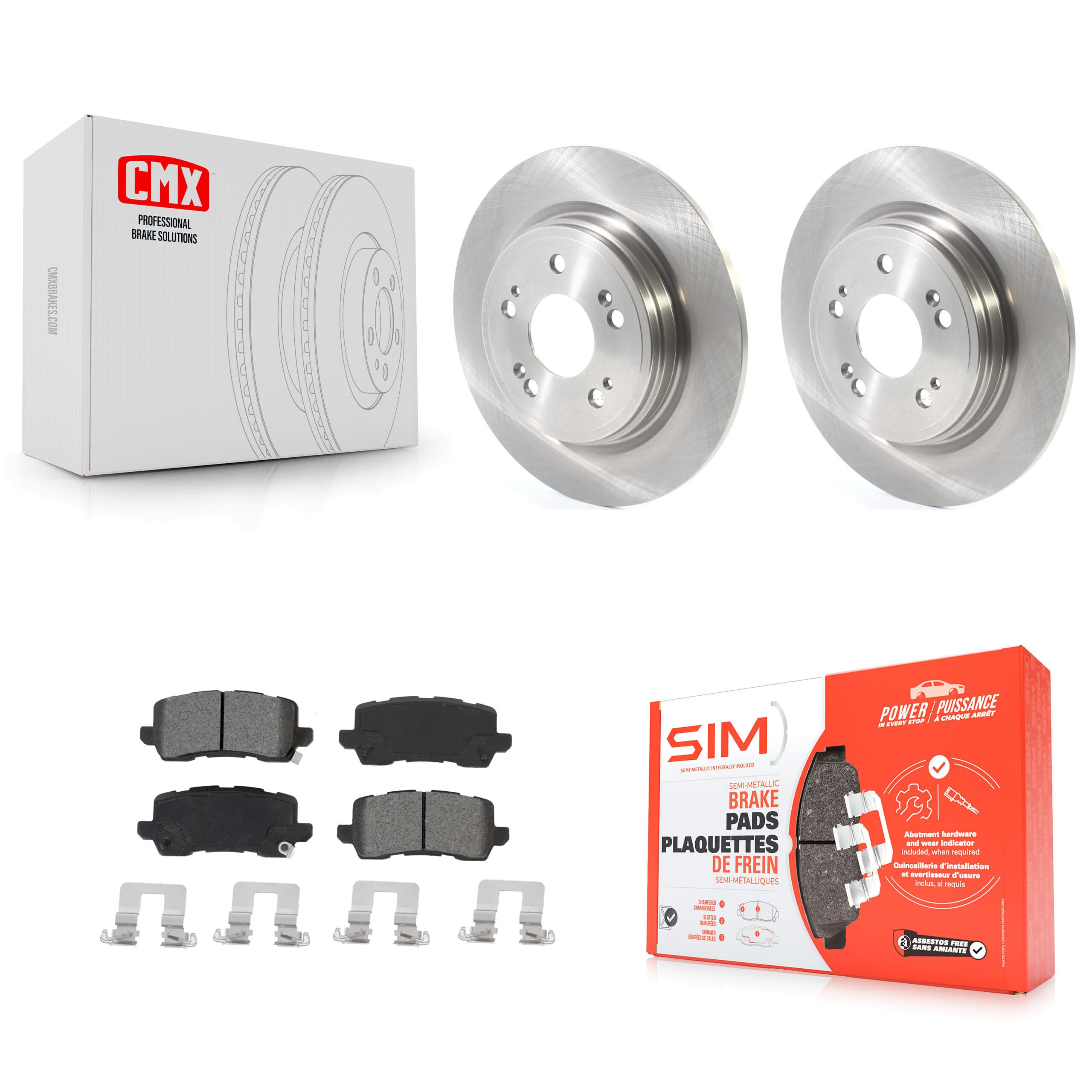 Transit Auto - K8S-103117 - Rear Disc Brake Kits image 1