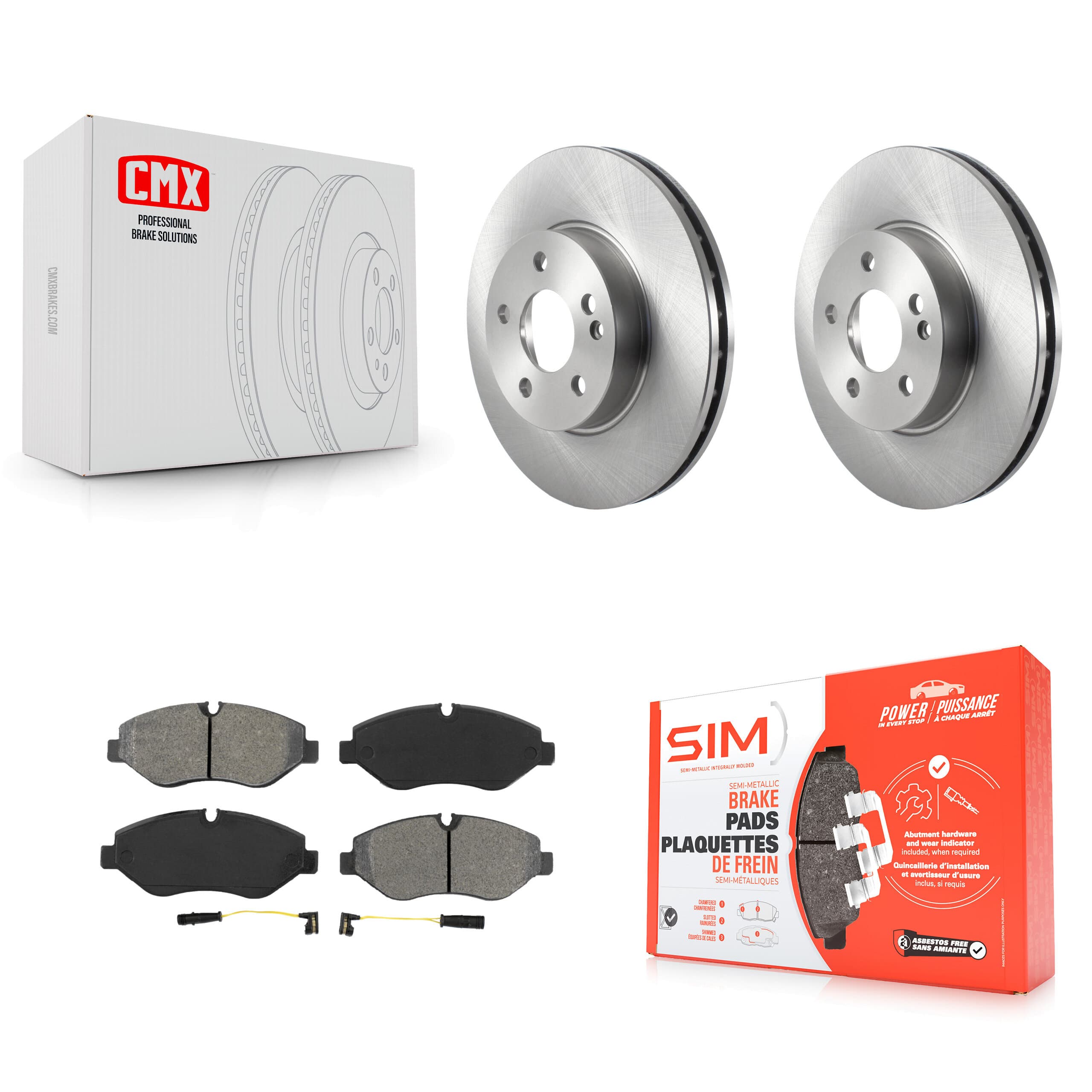 Transit Auto - K8S-103523 - Front Disc Brake Kits image 1