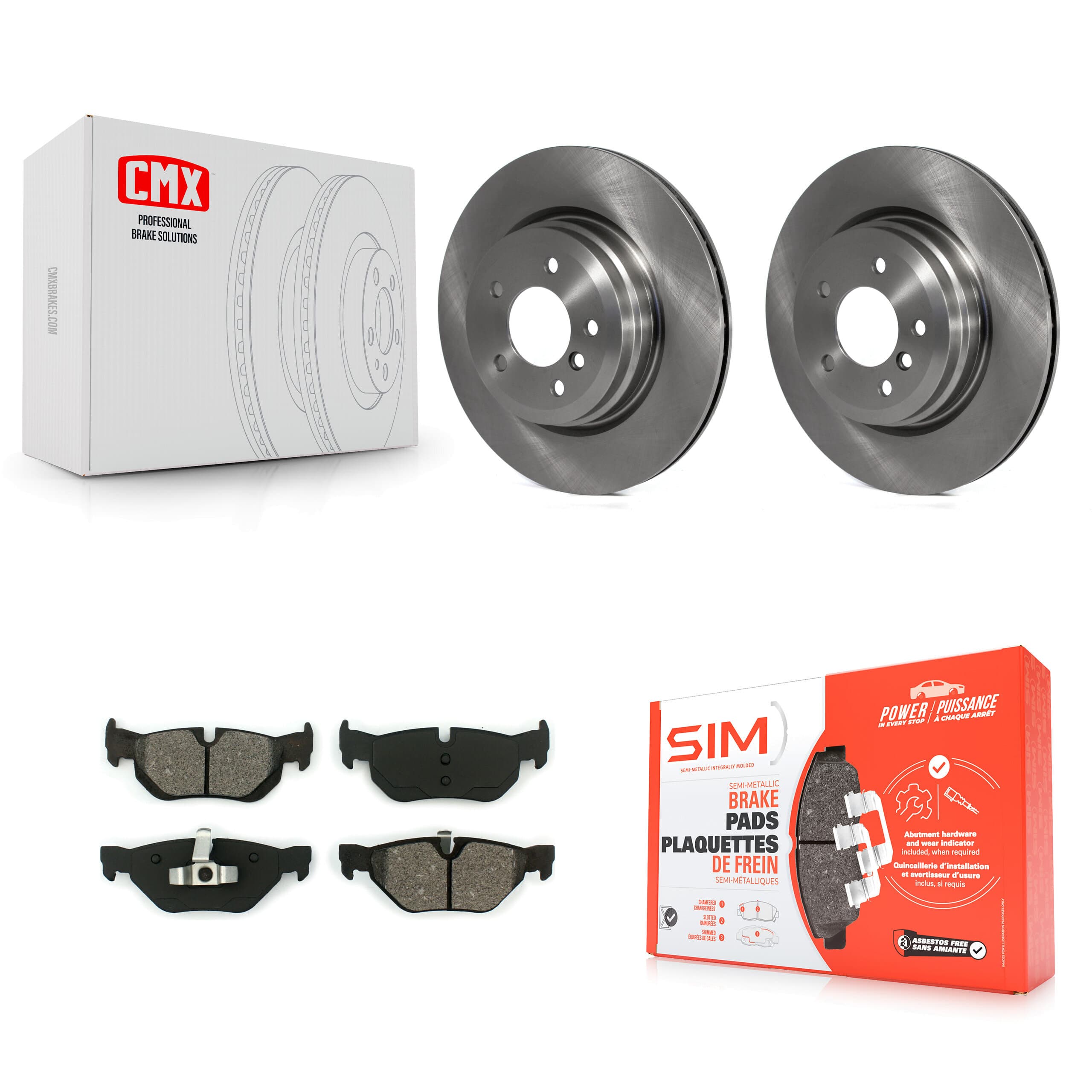 Transit Auto - K8S-103695 - Rear Disc Brake Kits image 1