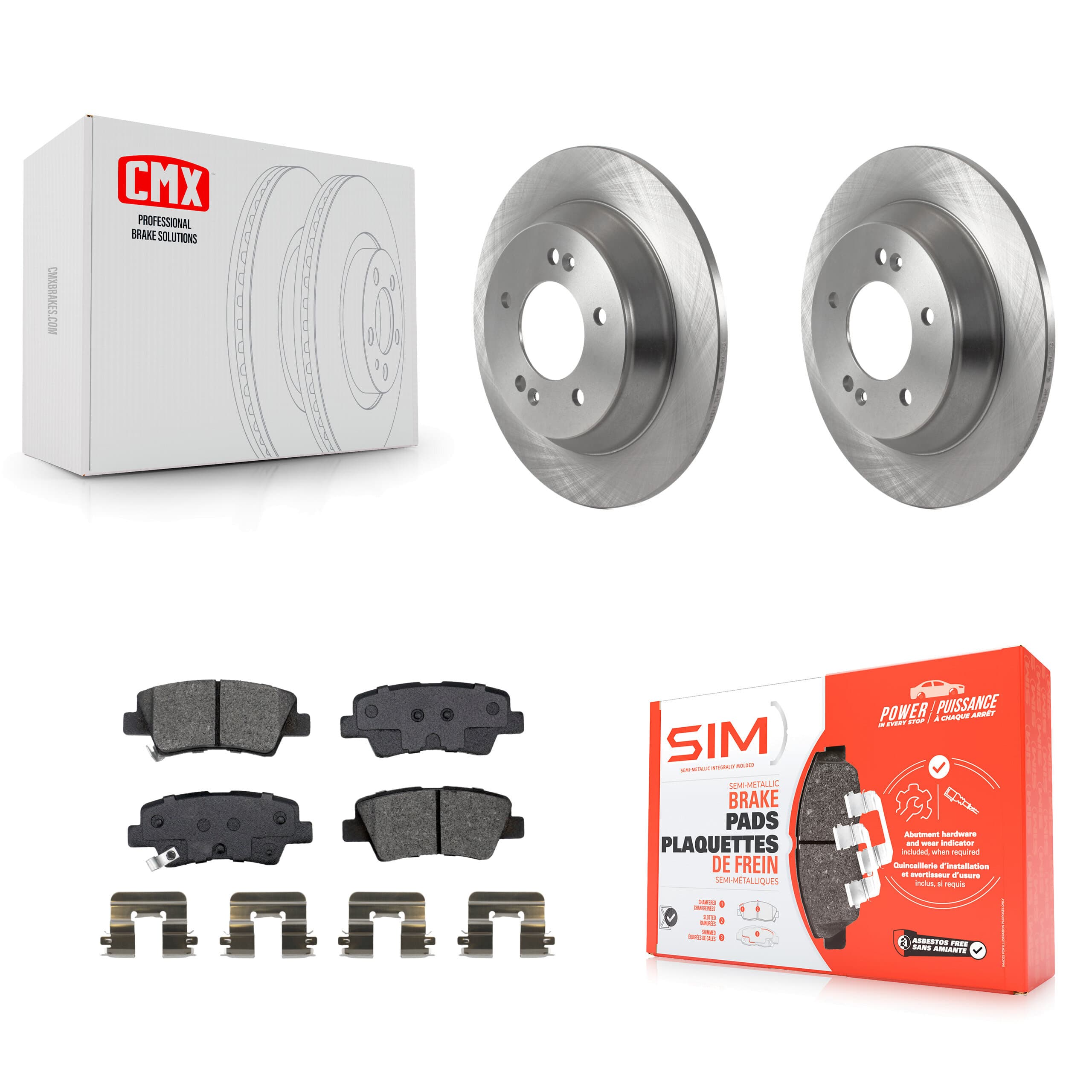 Transit Auto - K8S-103768 - Rear Disc Brake Kits image 1