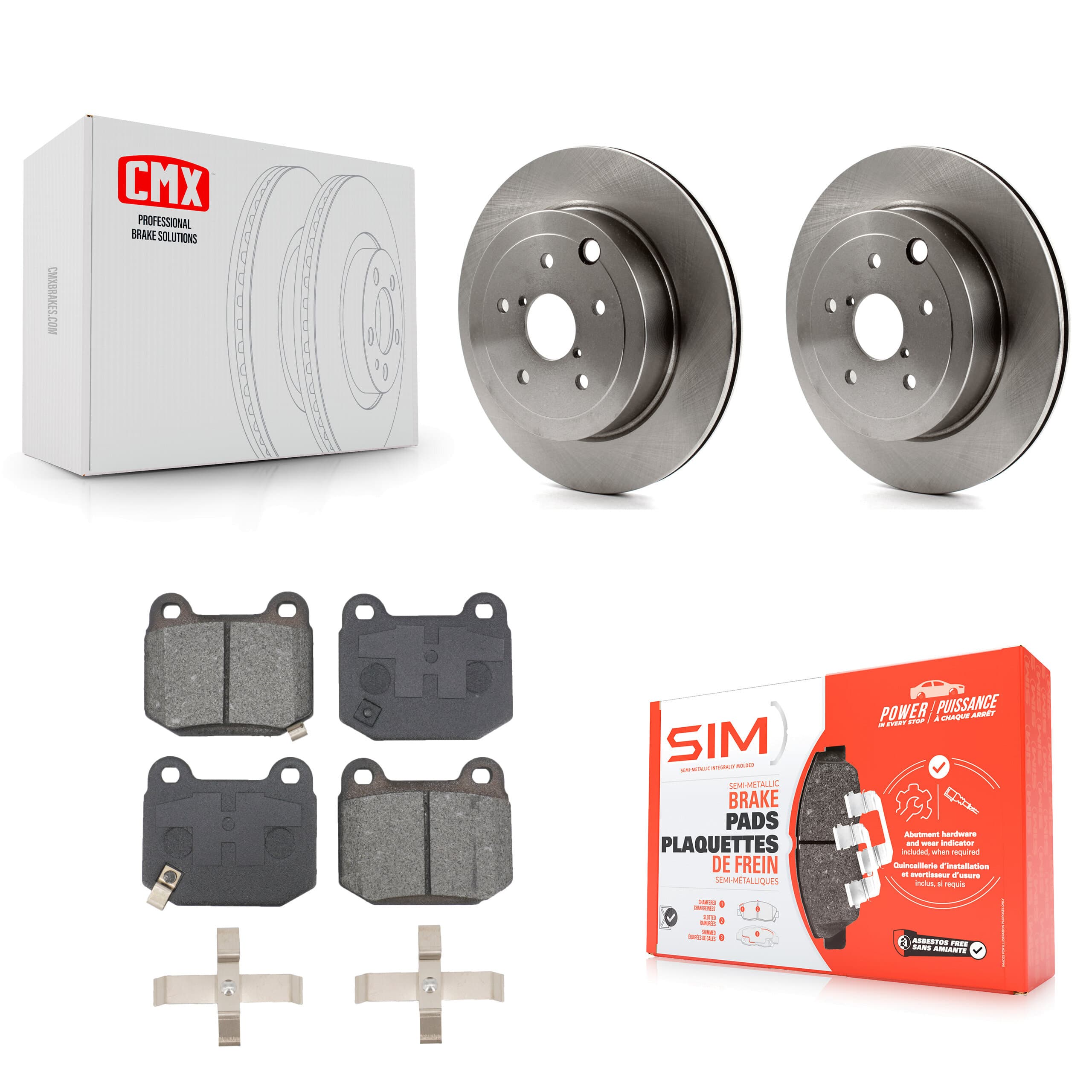 Transit Auto - K8S-103804 - Rear Disc Brake Kits image 1