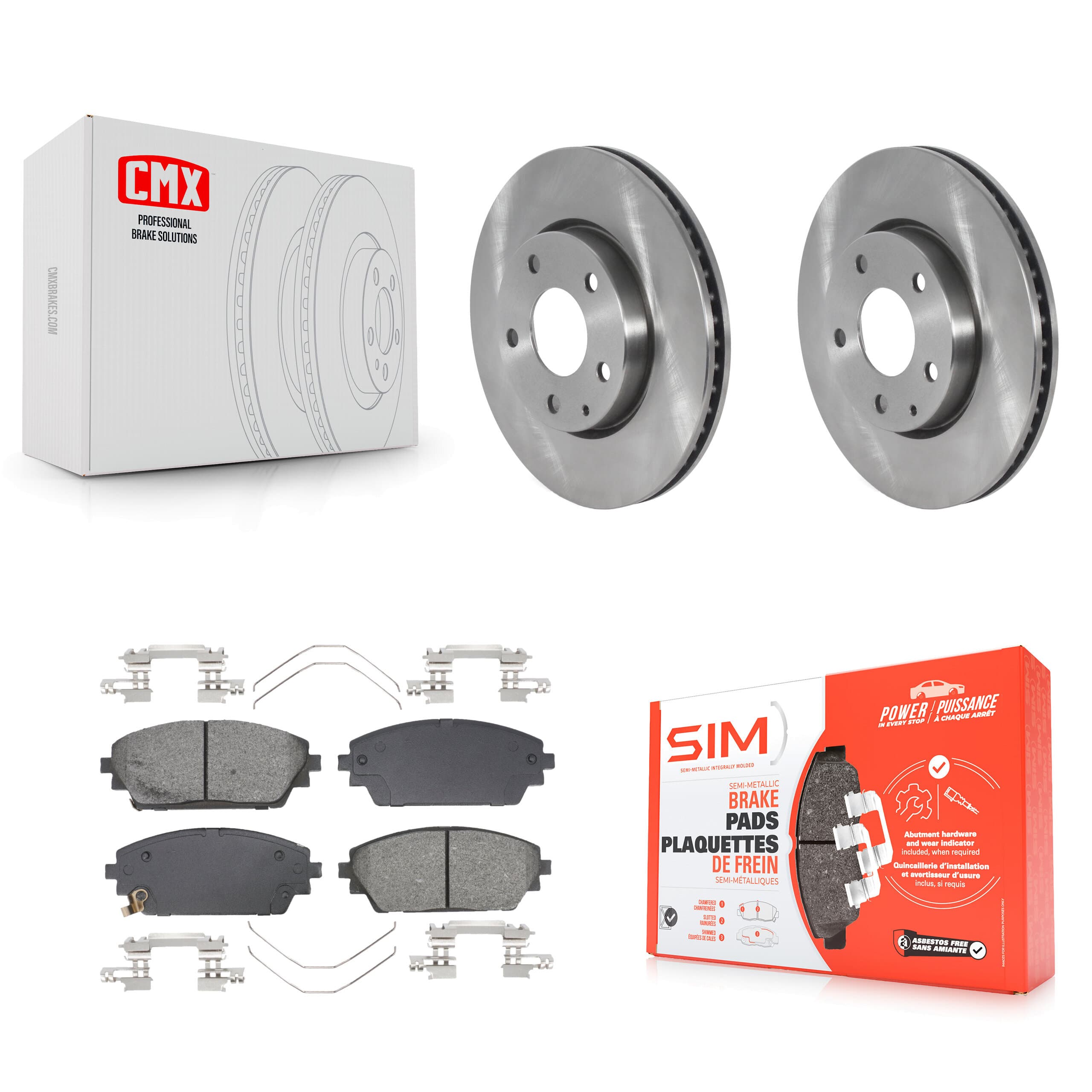 Transit Auto - K8S-103961 - Front Disc Brake Kits image 1