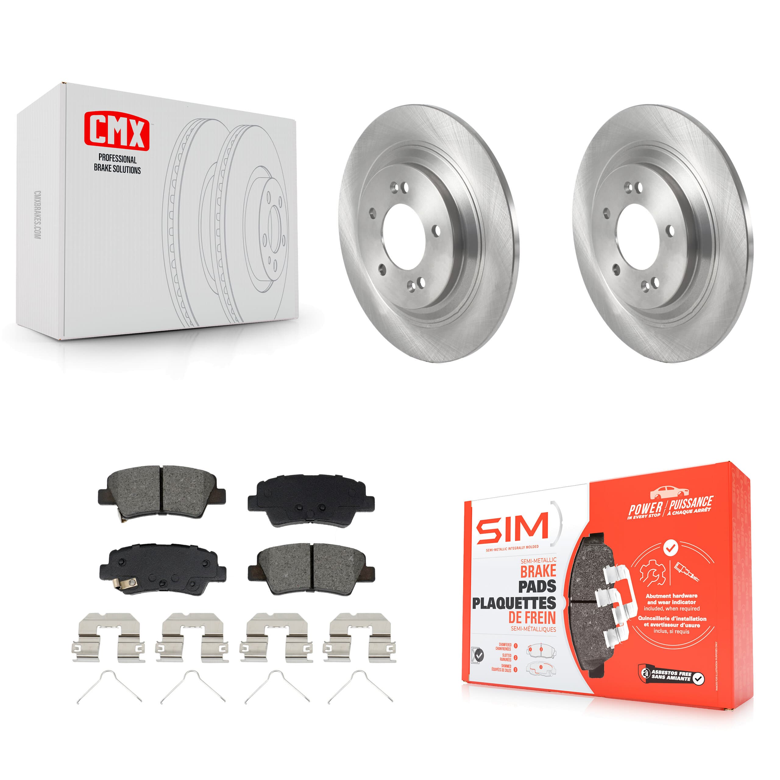 Transit Auto - K8S-104033 - Rear Disc Brake Kits image 1