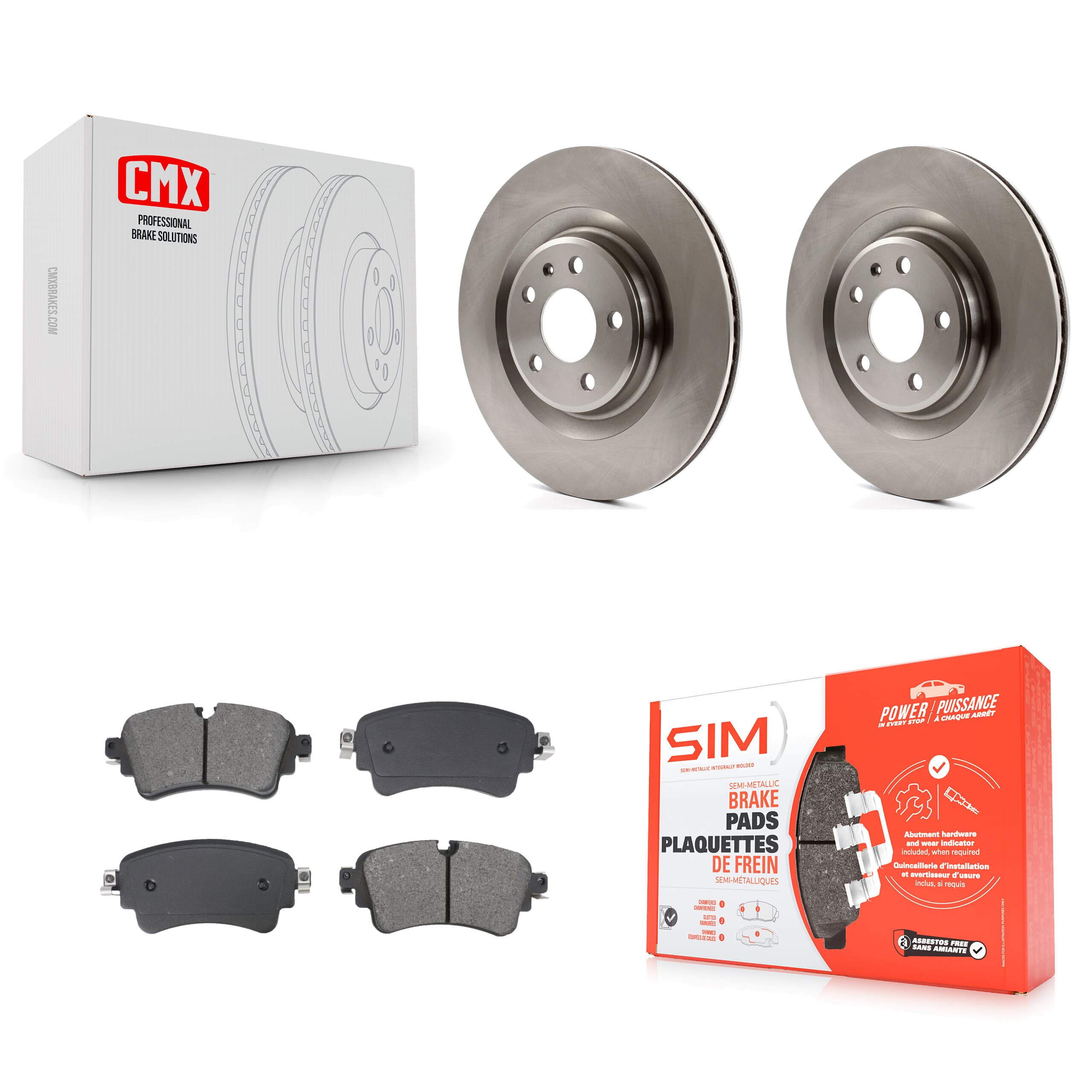 Transit Auto - K8S-104057 - Rear Disc Brake Kits image 1