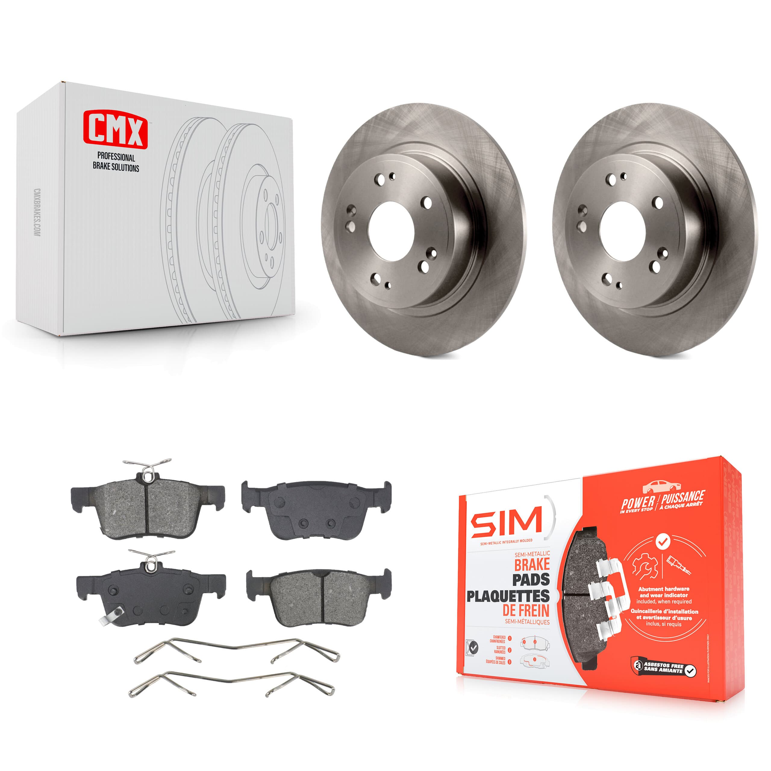 Transit Auto - K8S-104061 - Rear Disc Brake Kits image 1