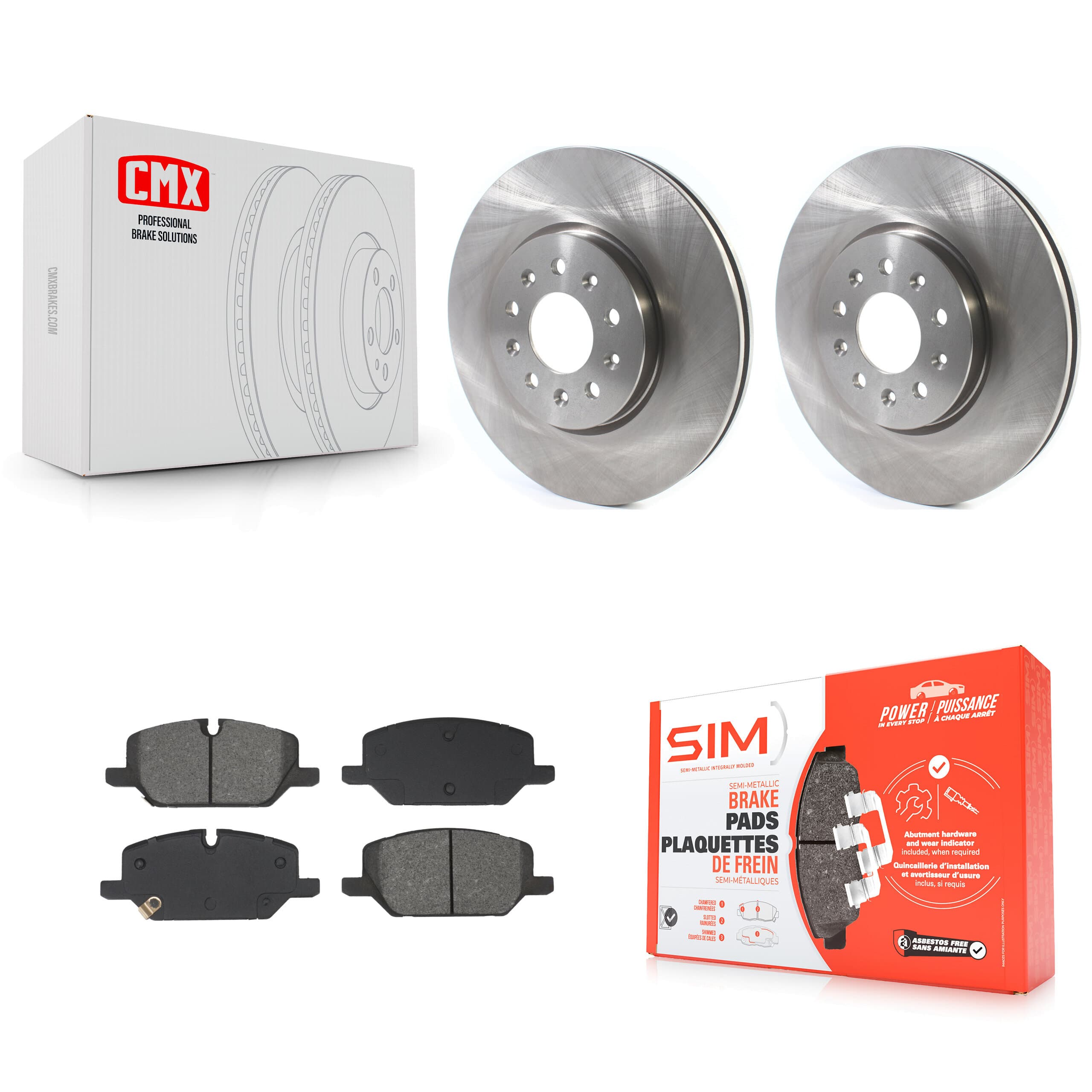 Transit Auto - K8S-104153 - Front Disc Brake Kits image 1
