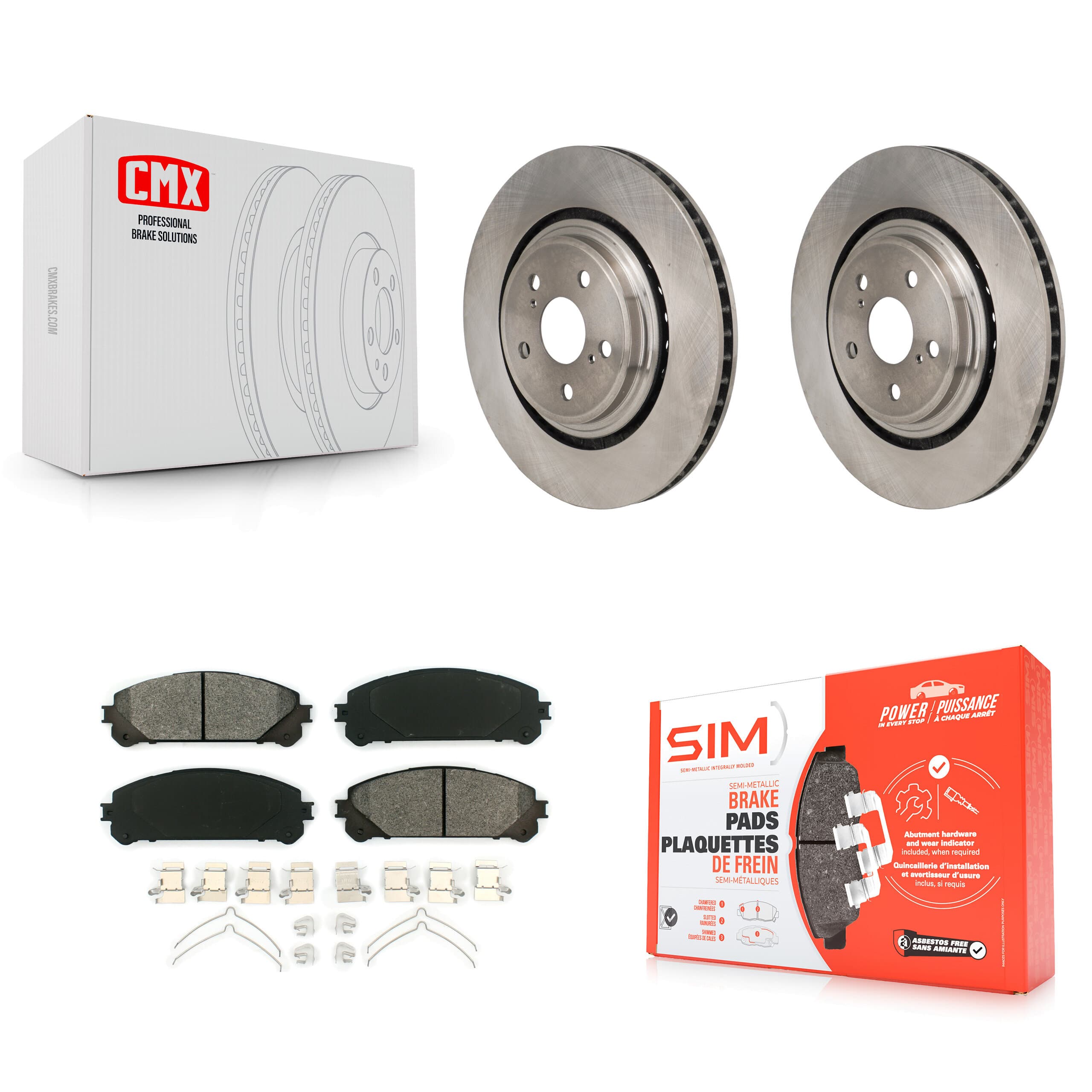 Transit Auto - K8S-104166 - Front Disc Brake Kits image 1