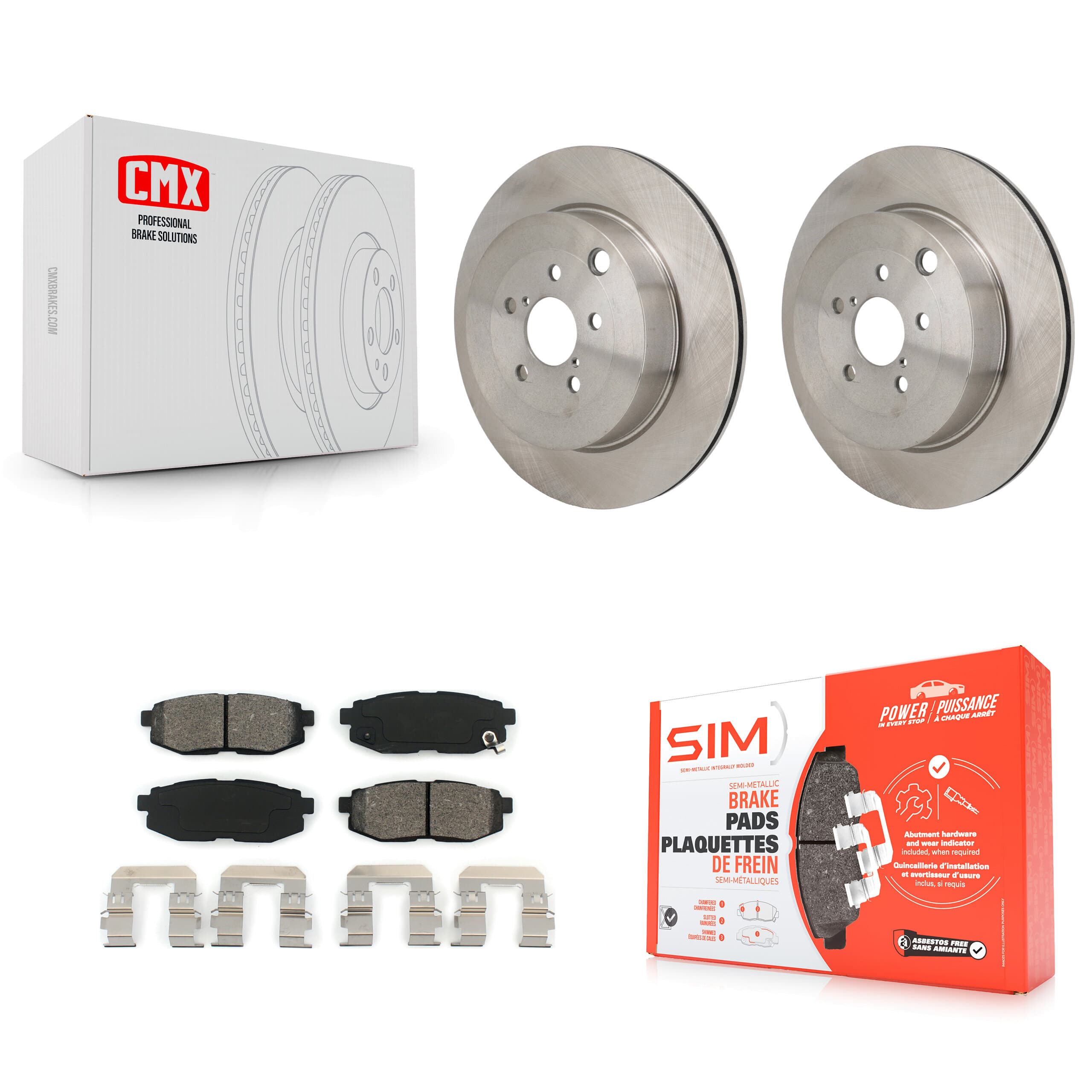 Transit Auto - K8S-104184 - Rear Disc Brake Kits image 1