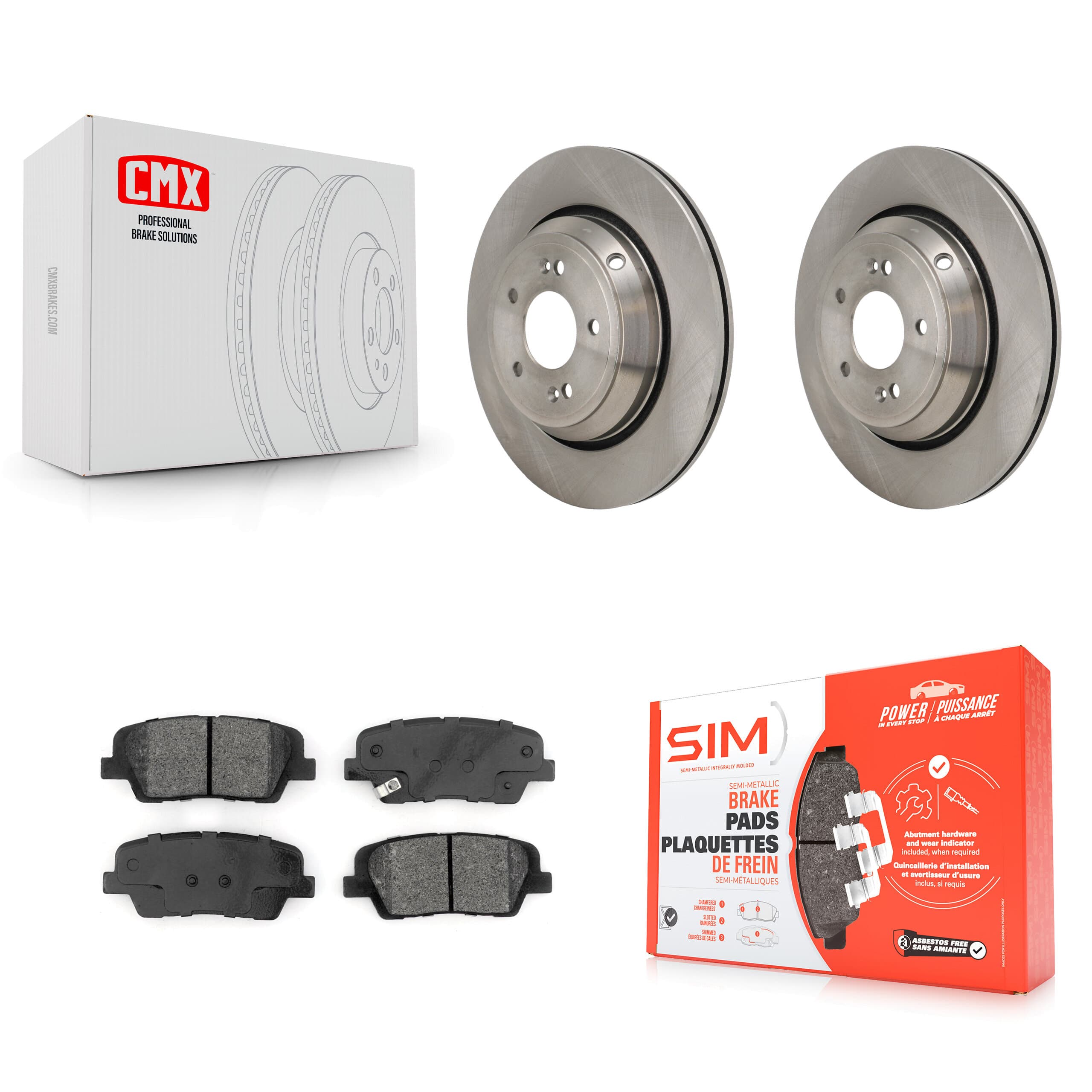 Transit Auto - K8S-104196 - Rear Disc Brake Kits image 1