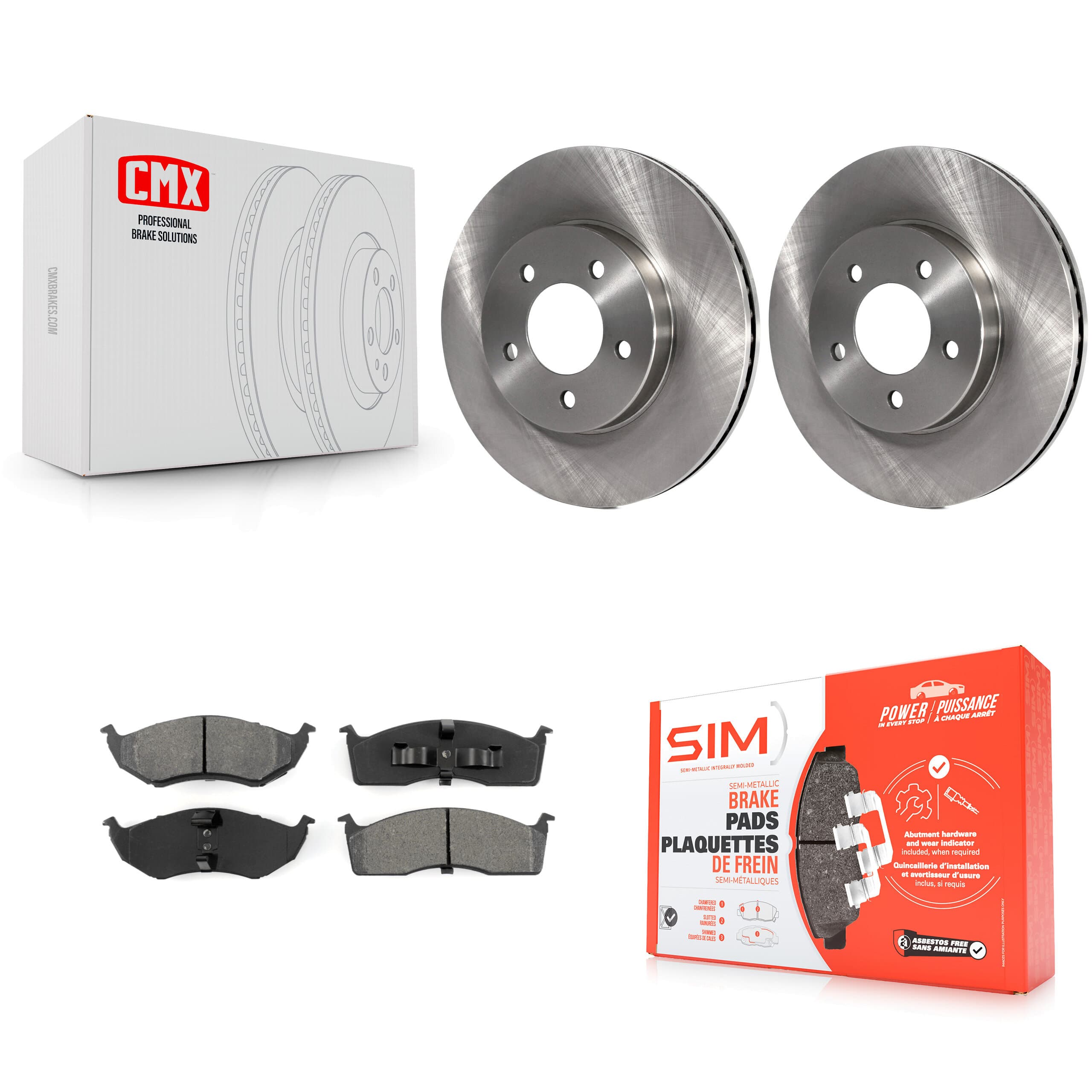 Transit Auto - K8S-105001 - Front Disc Brake Kits image 1