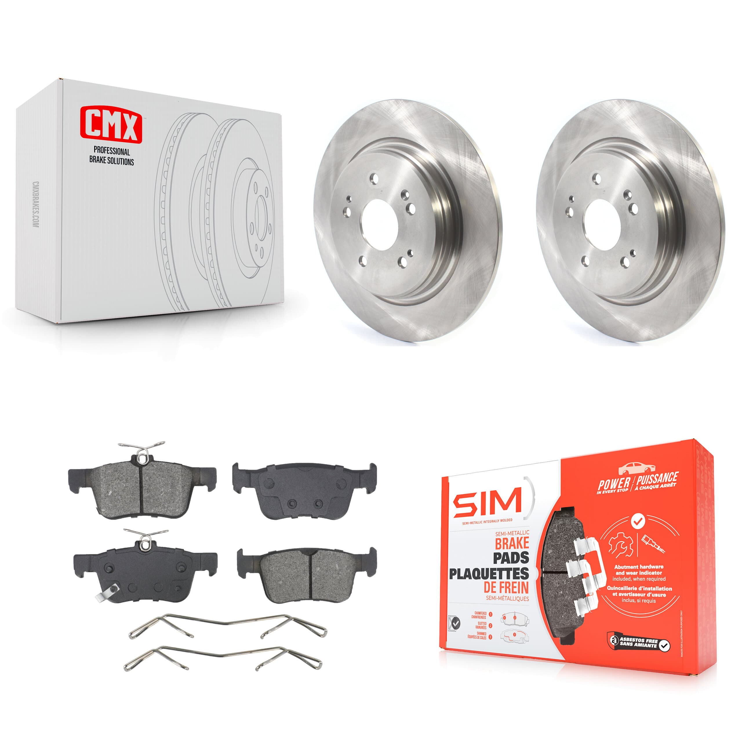 Transit Auto - K8S-105047 - Rear Disc Brake Kits image 1