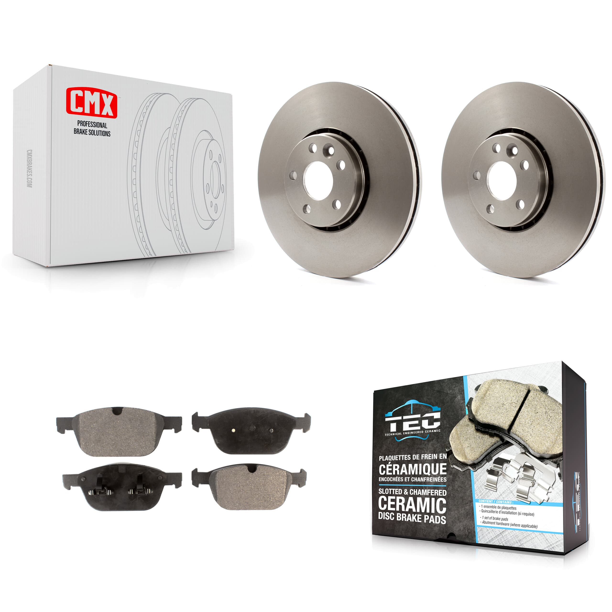 Transit Auto - K8T-100607 - Front Disc Brake Kits image 1
