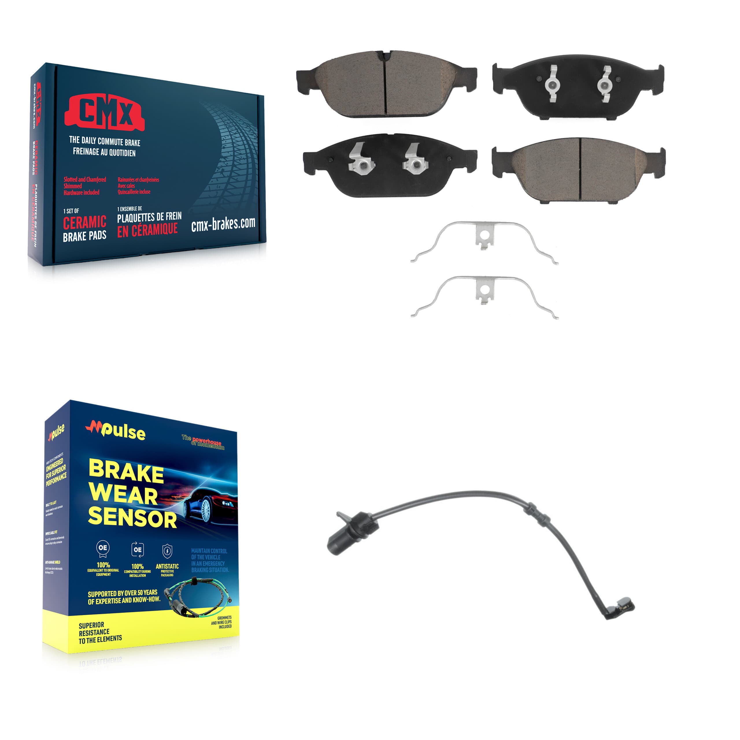 CMX - KCW-100451 - Front Disc Brake Pad Kits image 1
