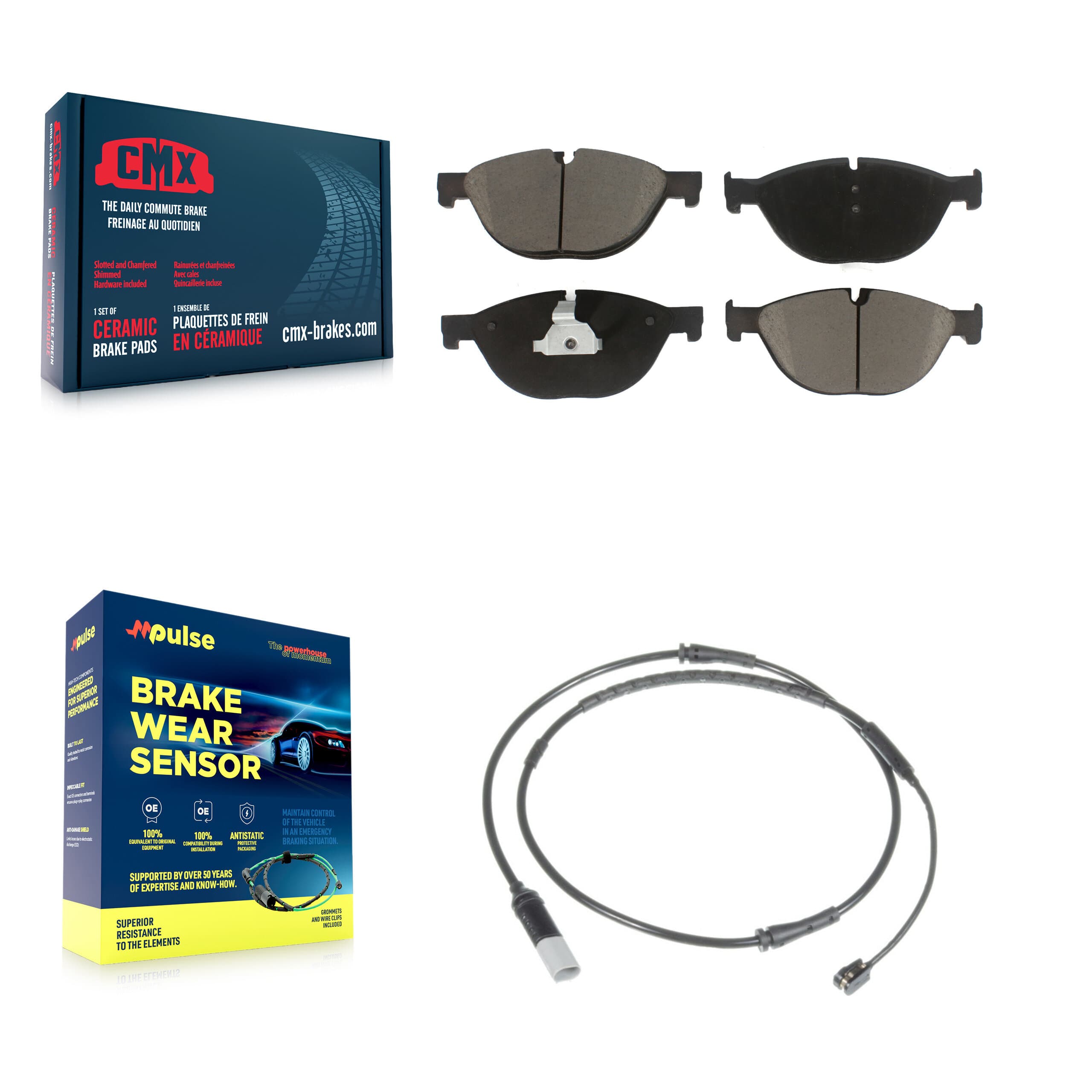 CMX - KCW-100509 - Front Disc Brake Pad Kits image 1