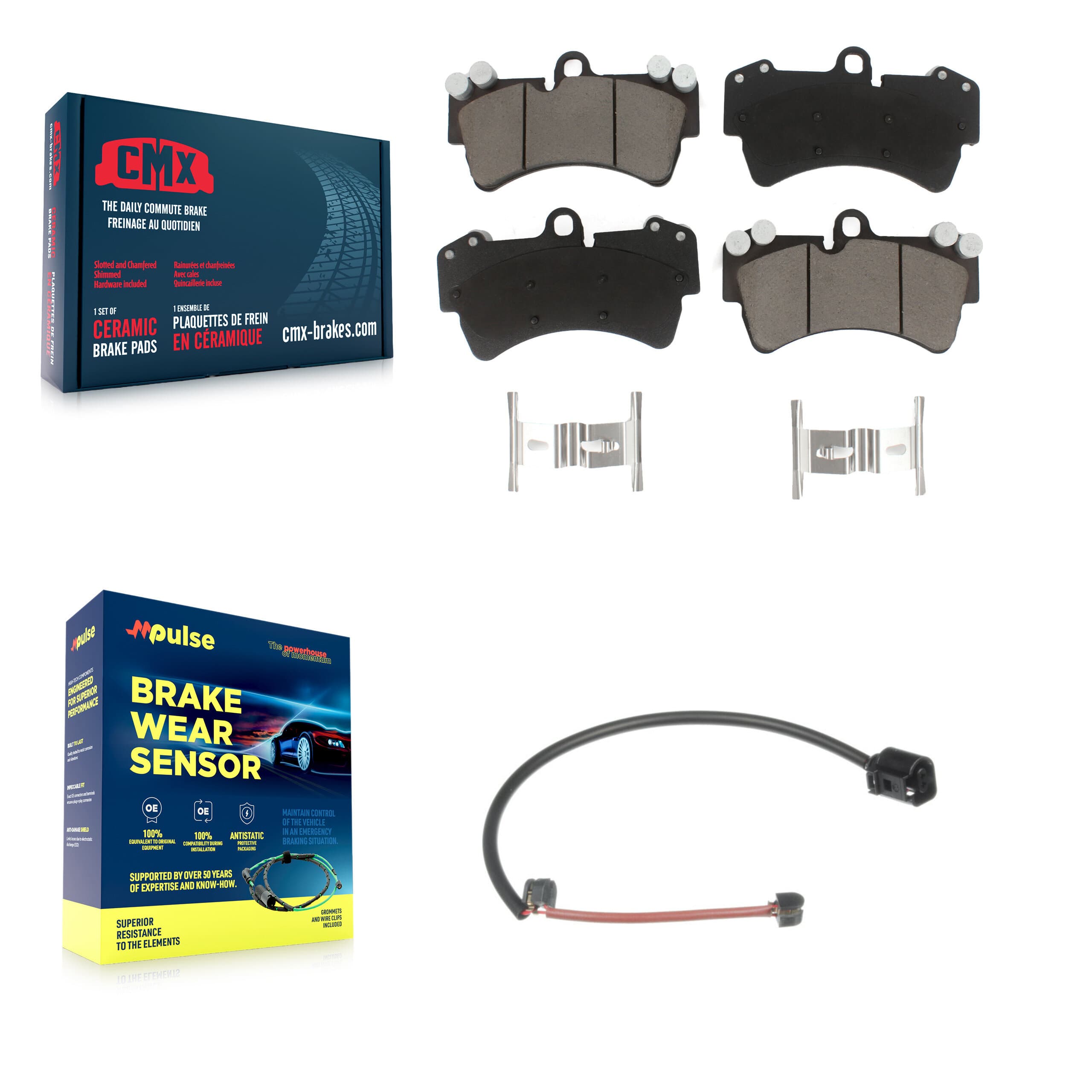 CMX - KCW-100523 - Front Disc Brake Pad Kits image 1