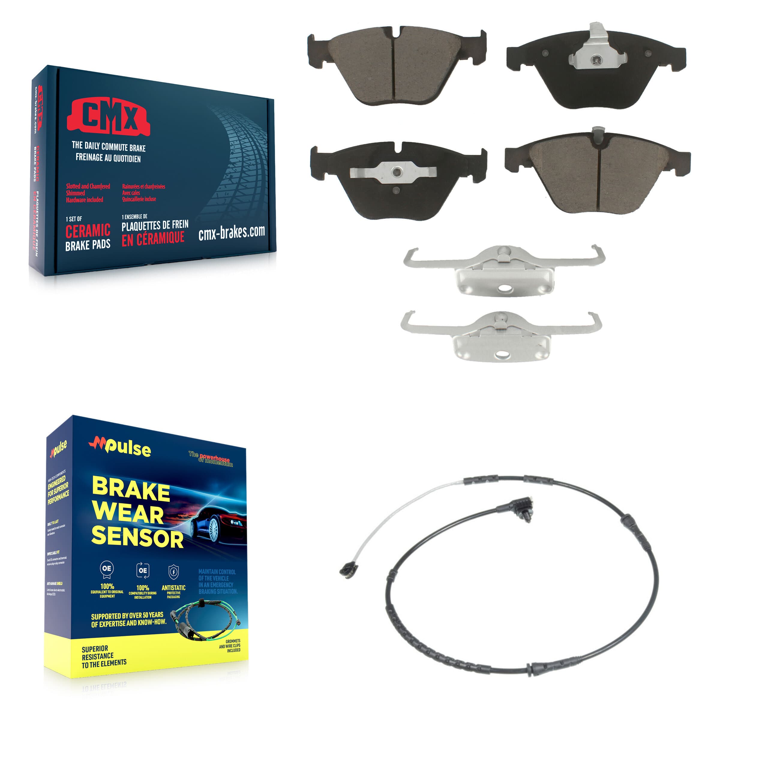CMX - KCW-100551 - Front Disc Brake Pad Kits image 1