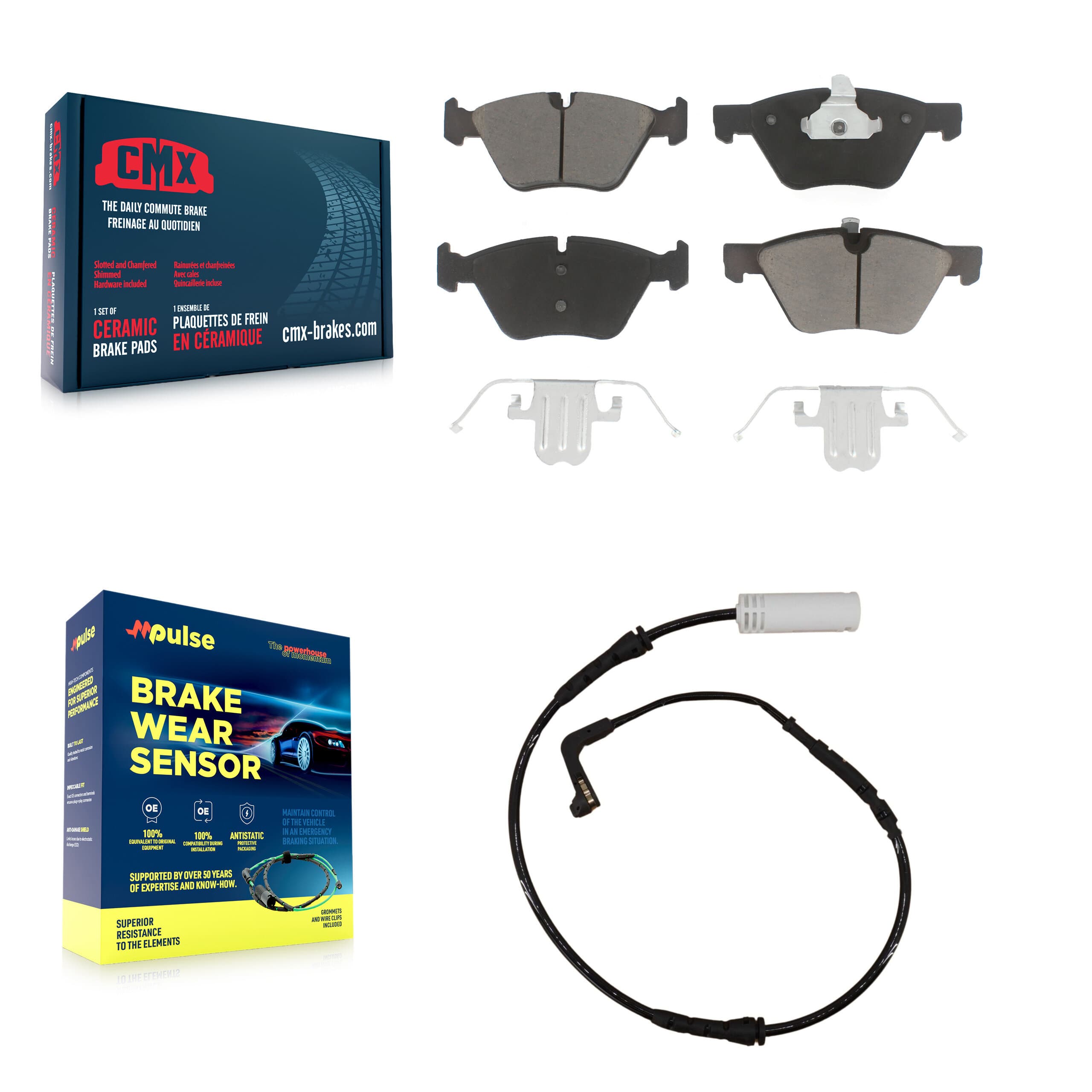 CMX - KCW-100553 - Front Disc Brake Pad Kits image 1