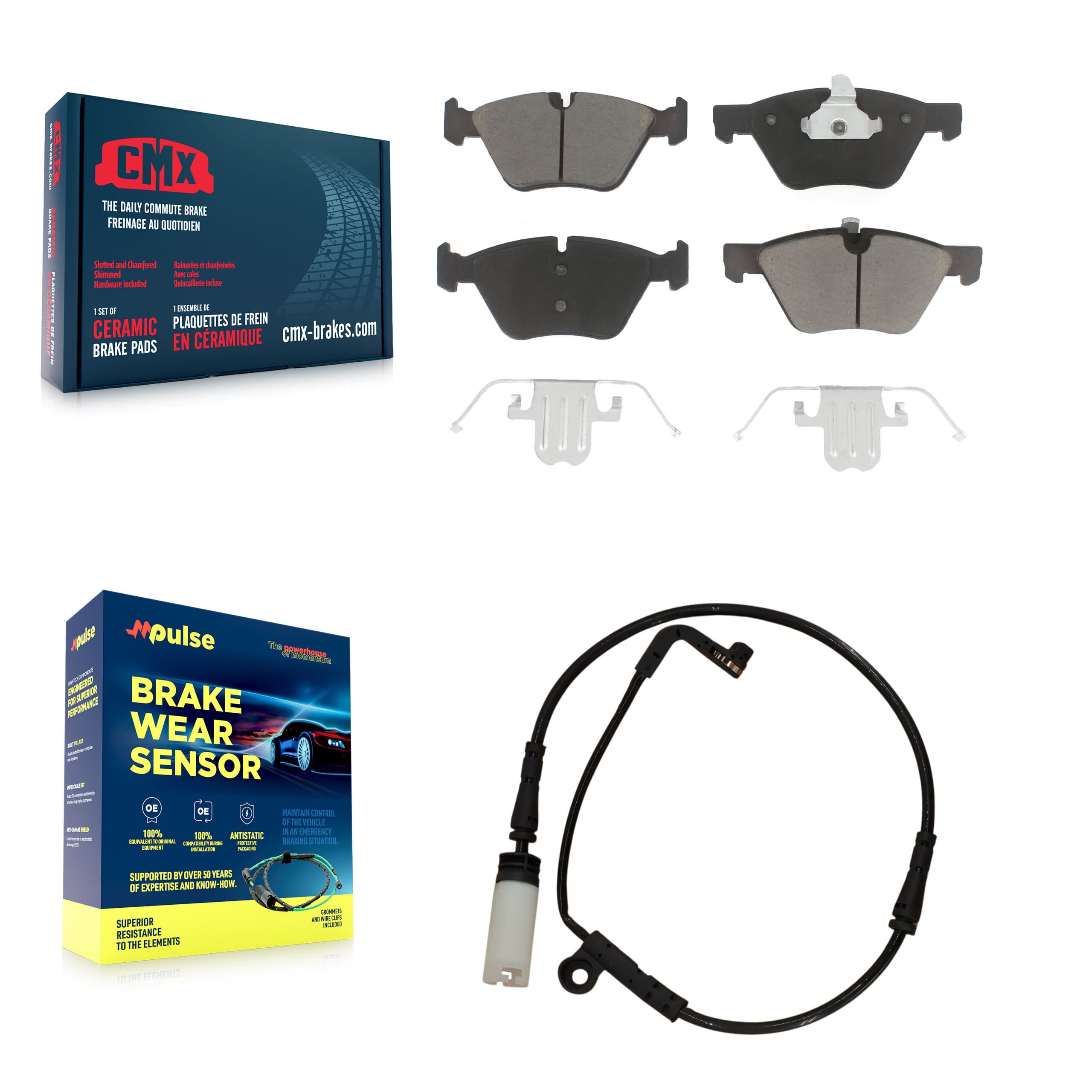 CMX - KCW-100554 - Front Disc Brake Pad Kits image 1
