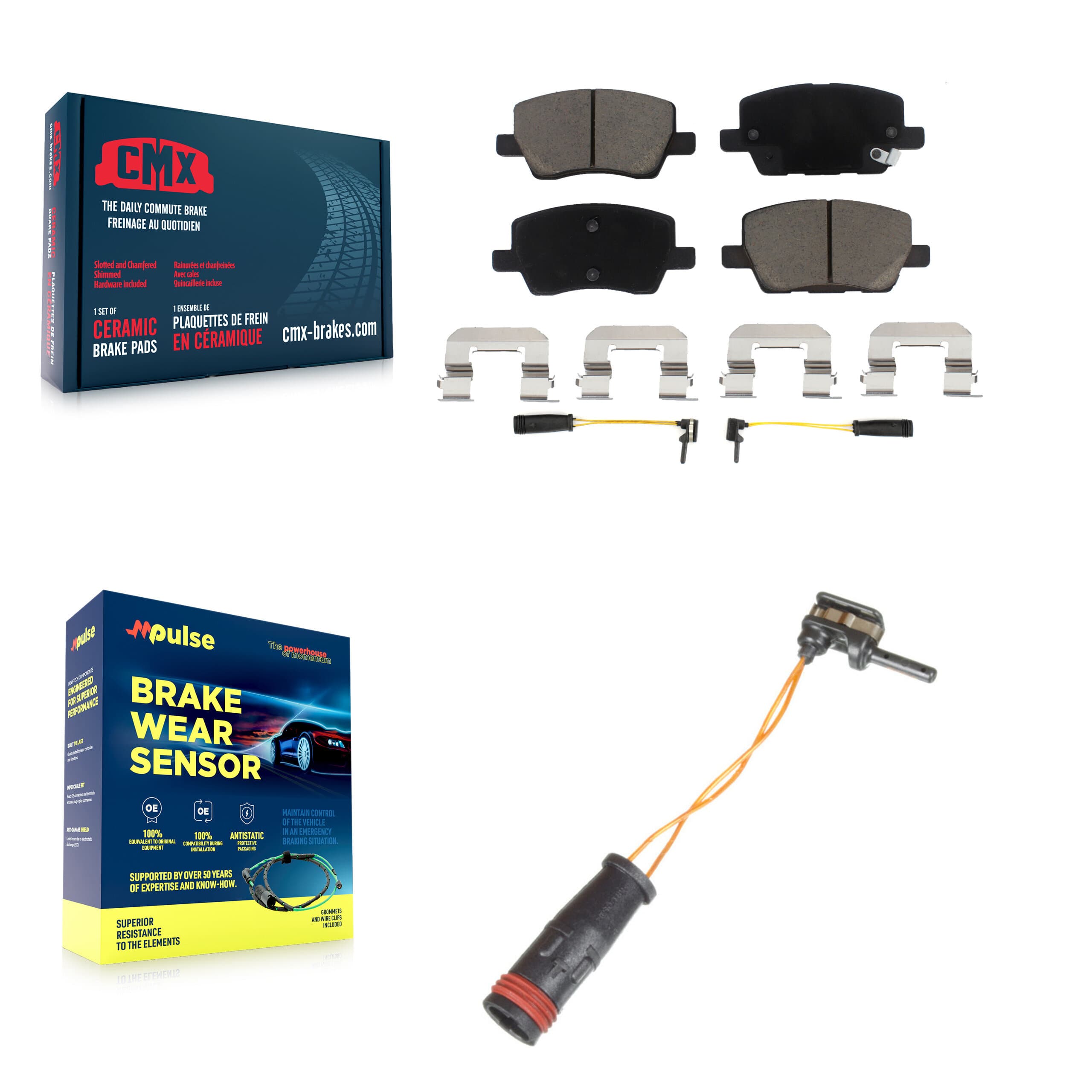 CMX - KCW-100594 - Front Disc Brake Pad Kits image 1
