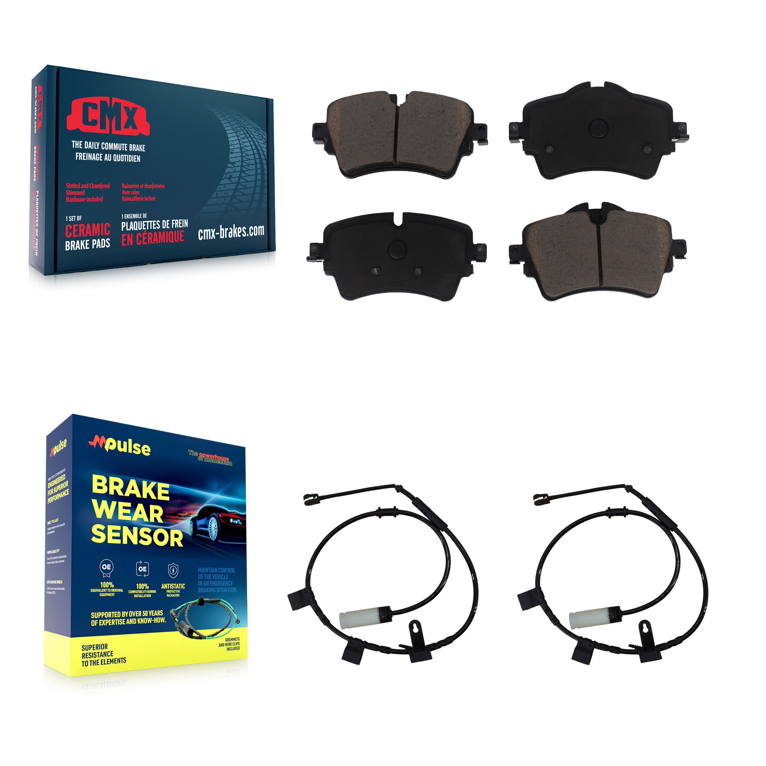 CMX - KCW-100619 - Front Disc Brake Pad Kits image 1