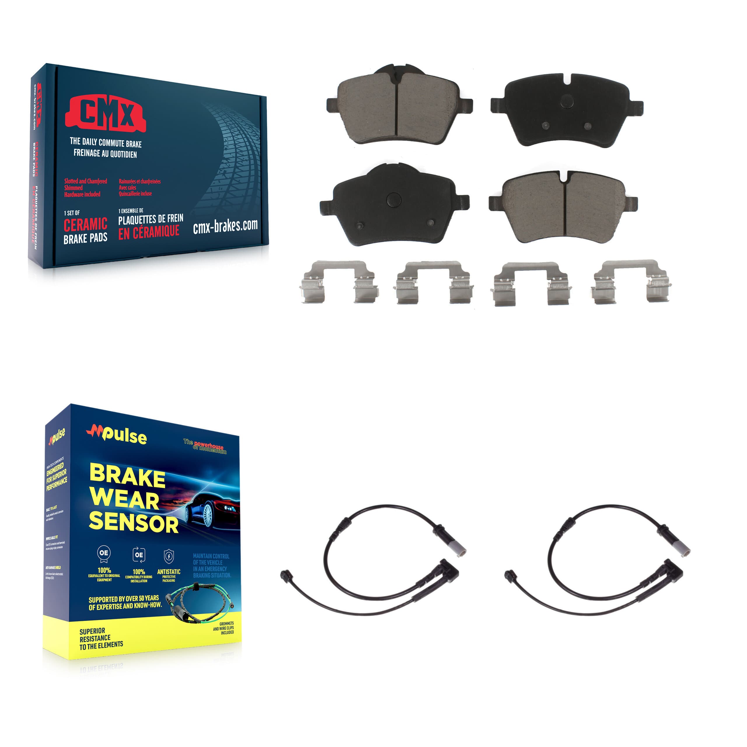 CMX - KCW-100621 - Front Disc Brake Pad Kits image 1