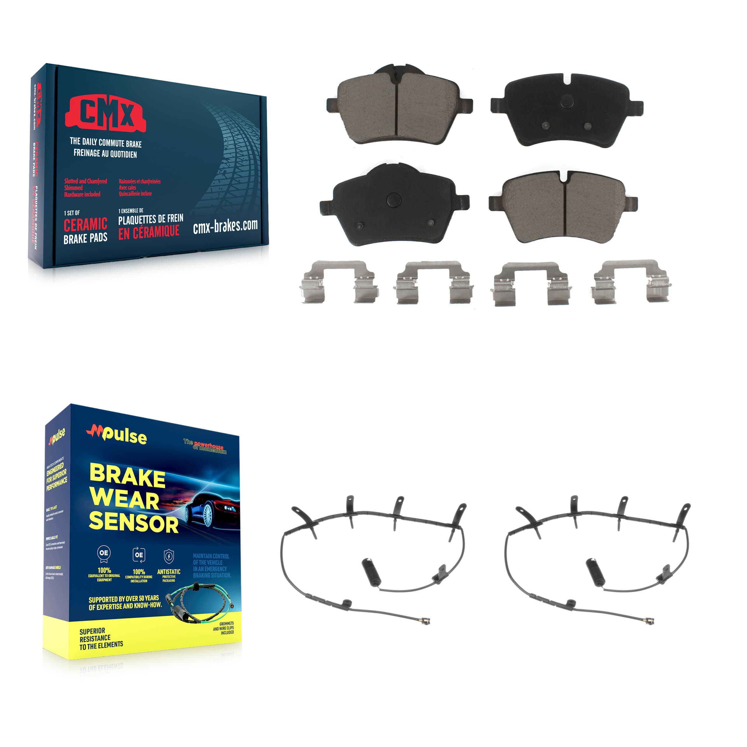 CMX - KCW-100624 - Front Disc Brake Pad Kits image 1