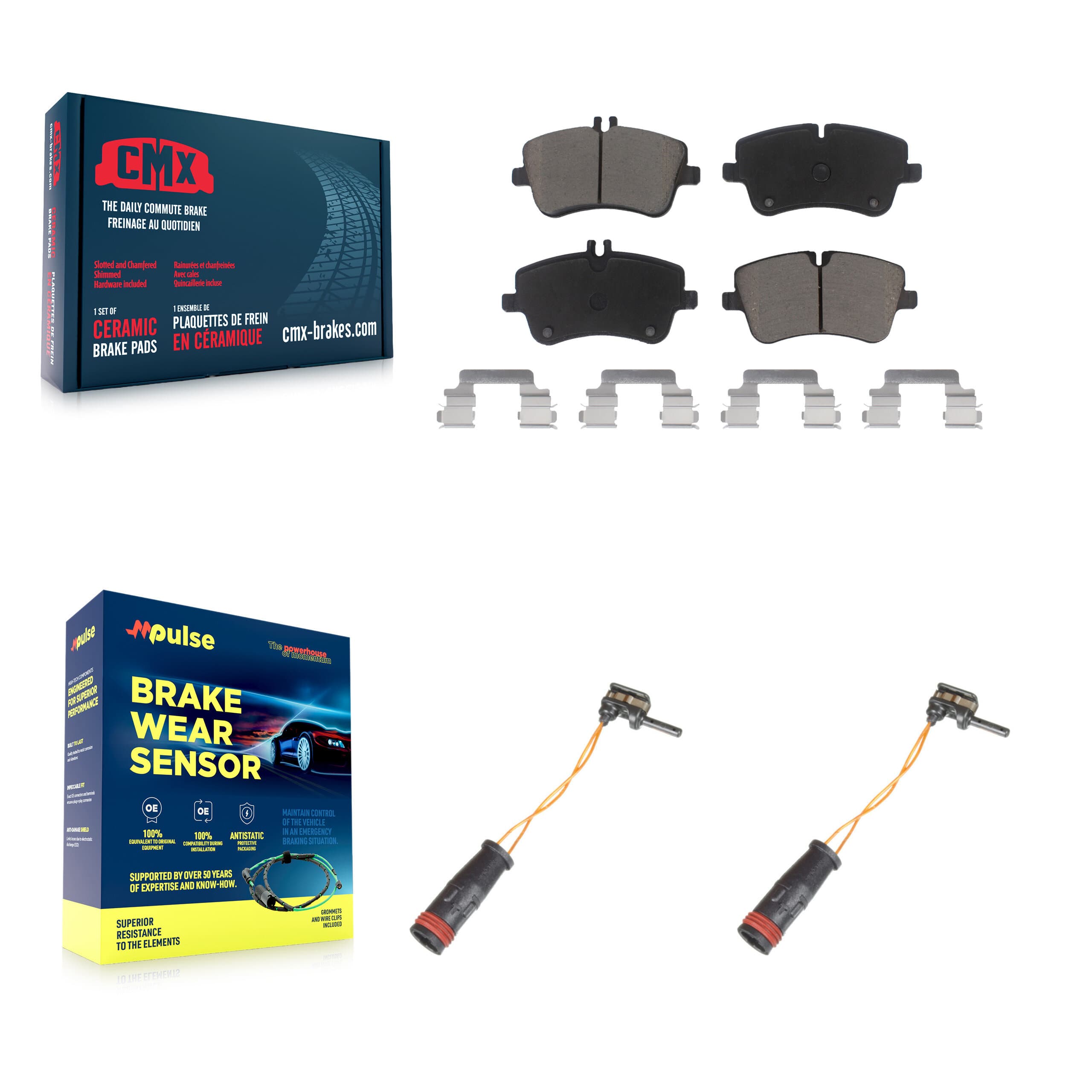 CMX - KCW-100673 - Front Disc Brake Pad Kits image 1