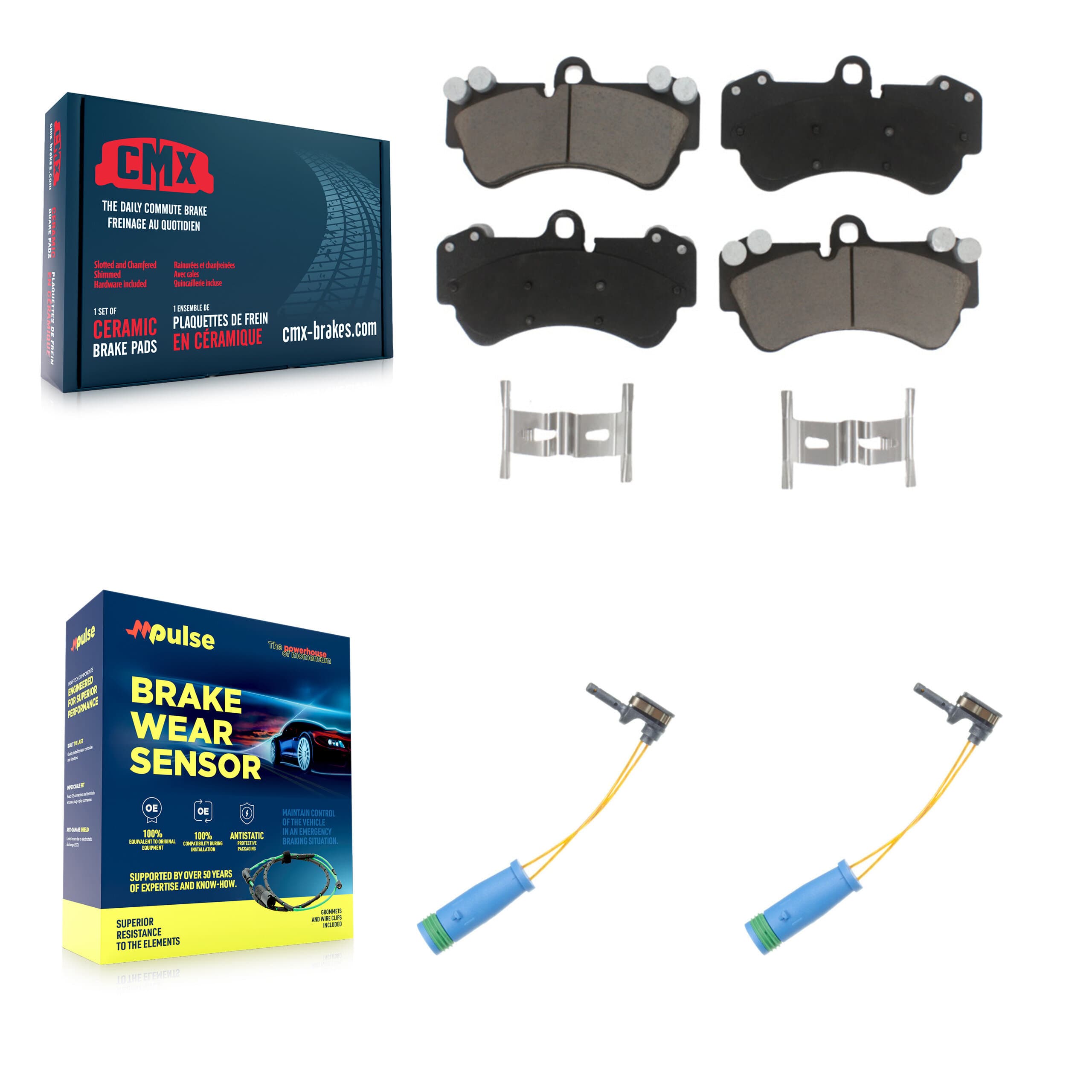 CMX - KCW-100681 - Front Disc Brake Pad Kits image 1