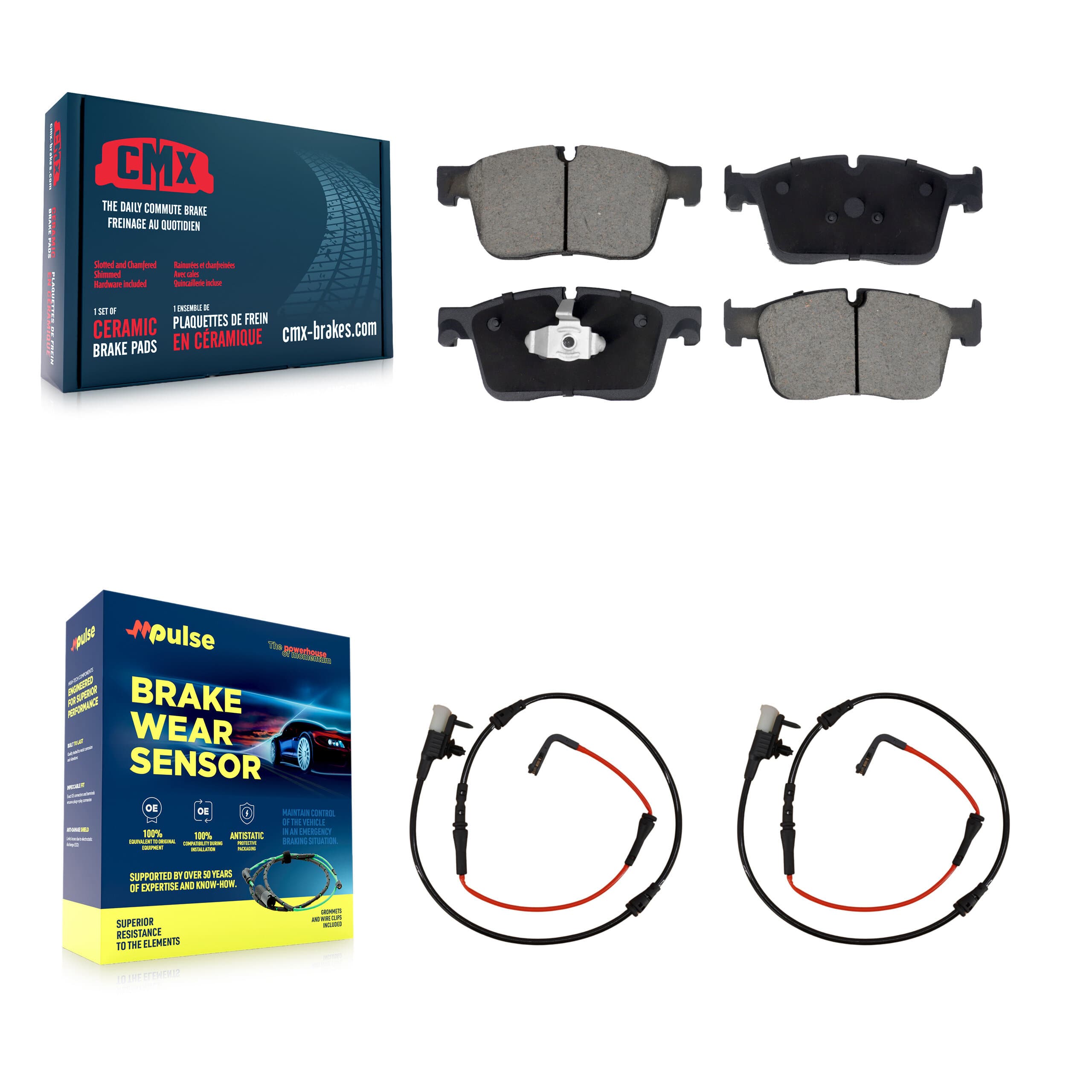 CMX - KCW-100693 - Front Disc Brake Pad Kits image 1