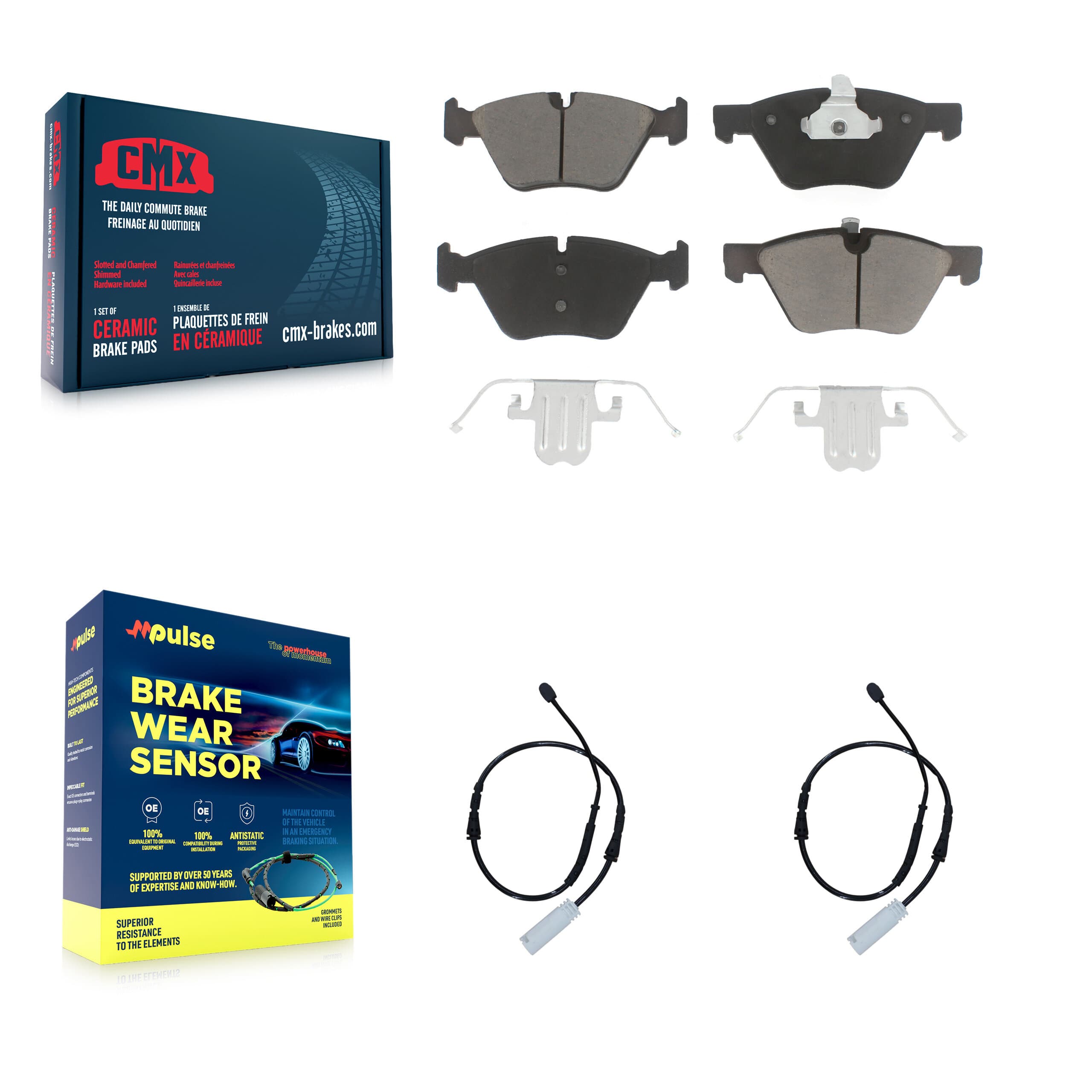 CMX - KCW-100705 - Front Disc Brake Pad Kits image 1