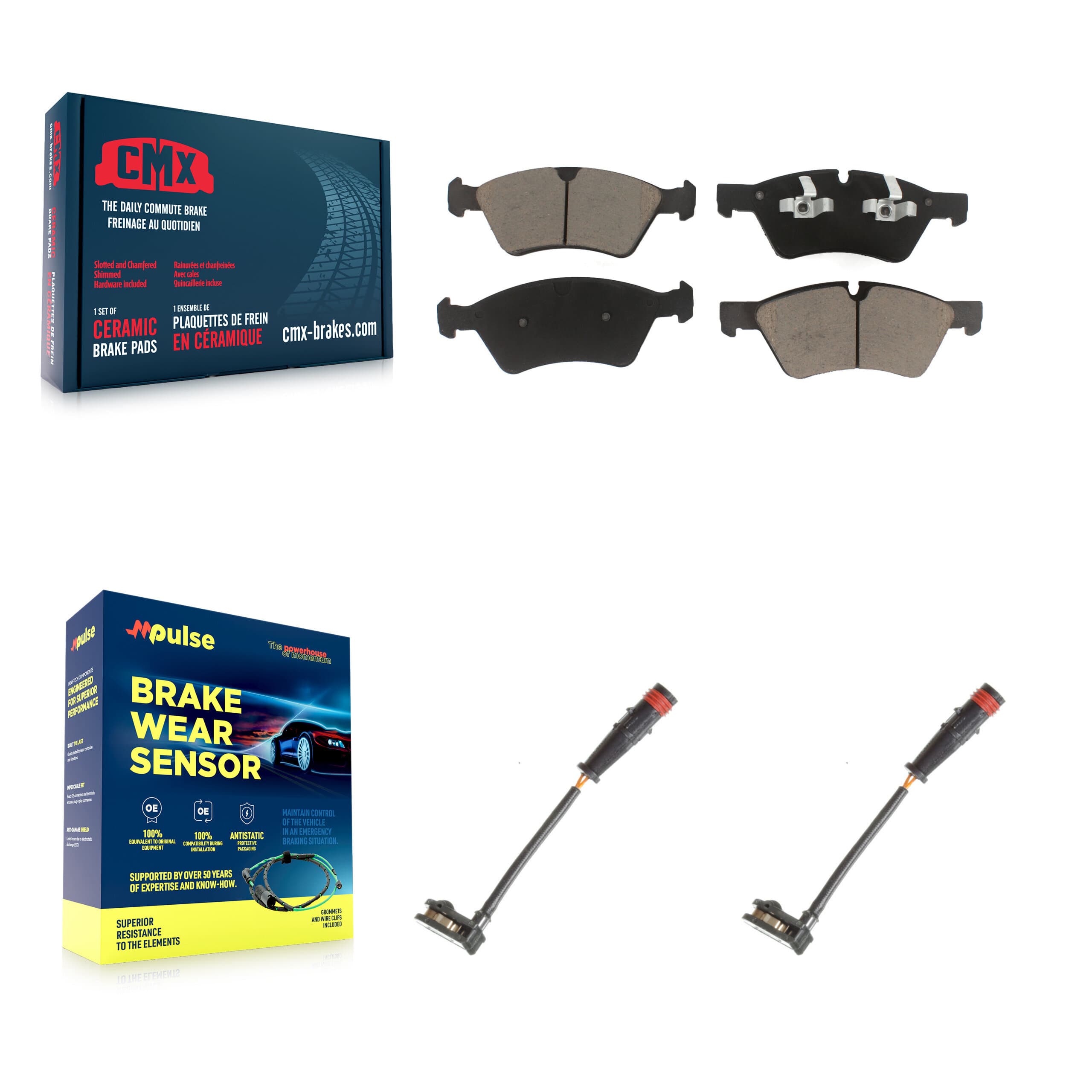 CMX - KCW-100735 - Front Disc Brake Pad Kits image 1
