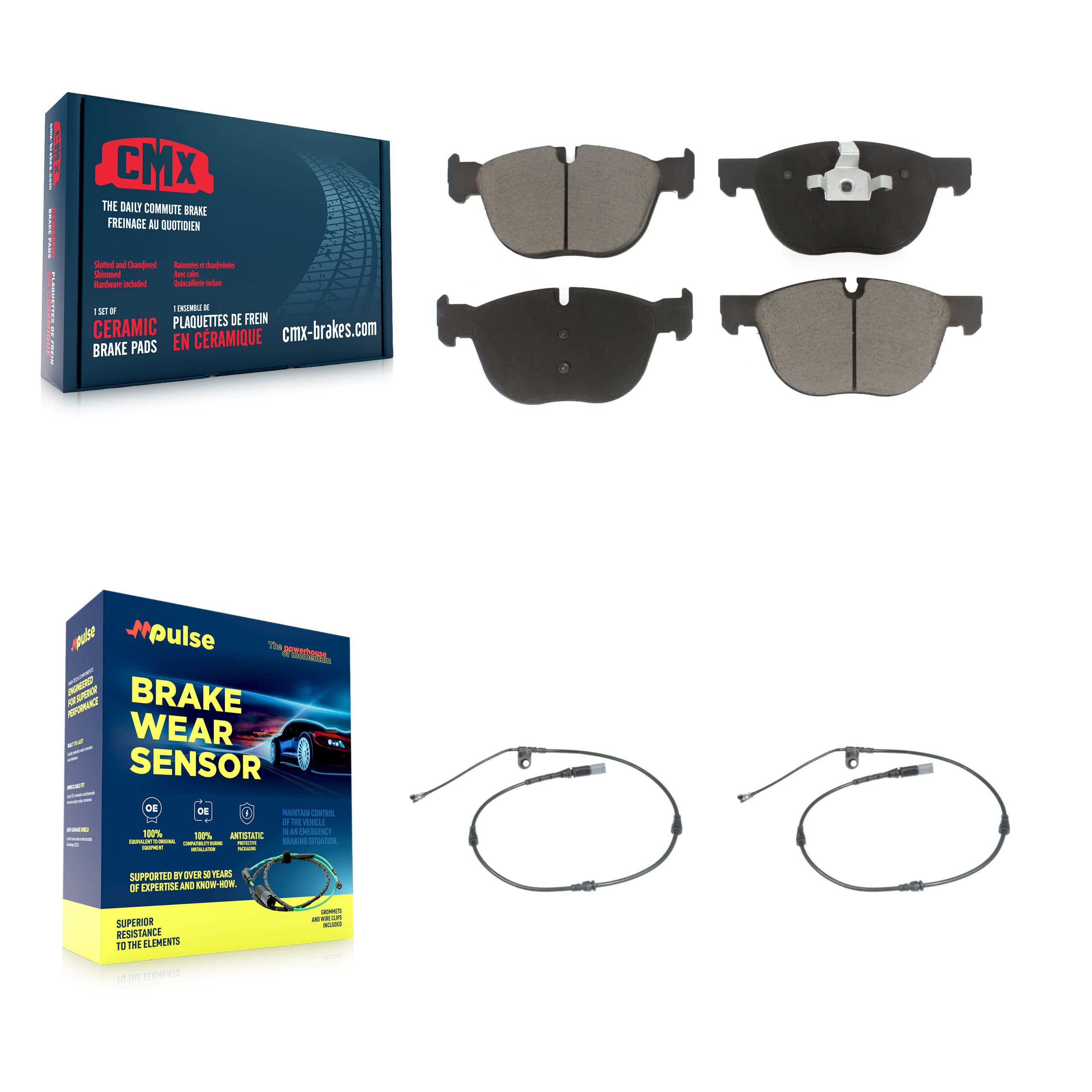 CMX - KCW-100743 - Front Disc Brake Pad Kits image 1