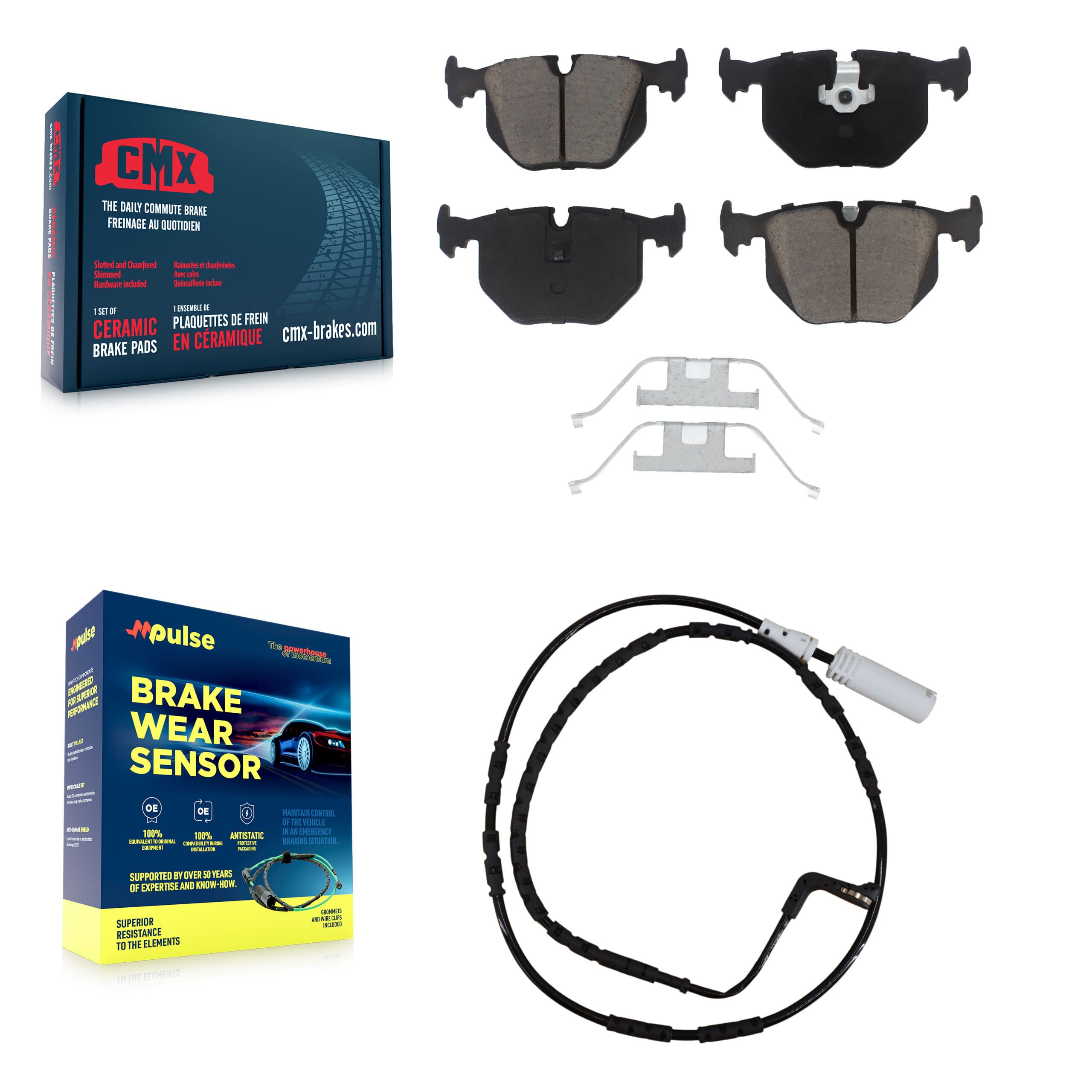CMX - KCW-100797 - Rear Disc Brake Pad Kits image 1