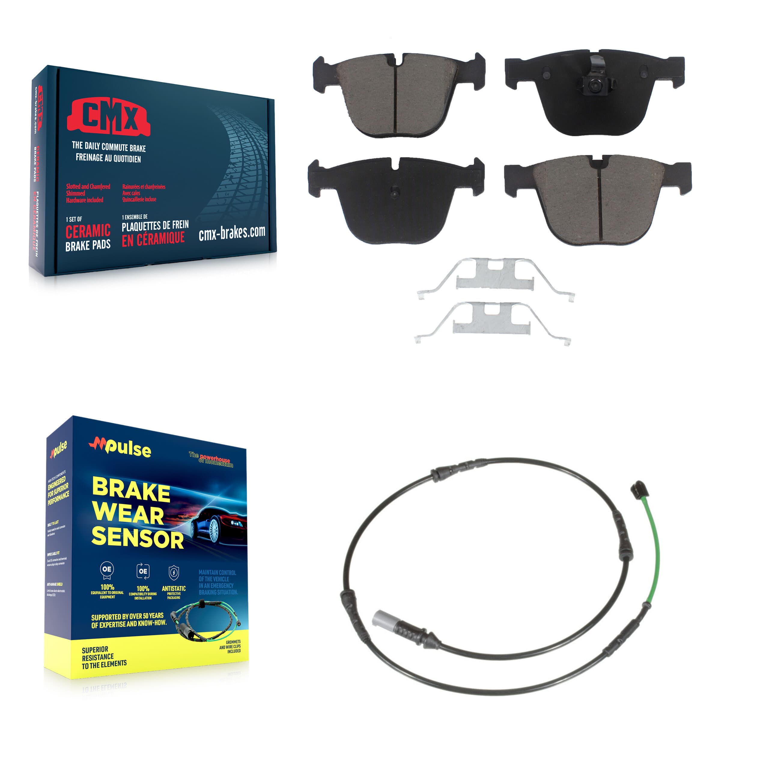 CMX - KCW-100844 - Rear Disc Brake Pad Kits image 1