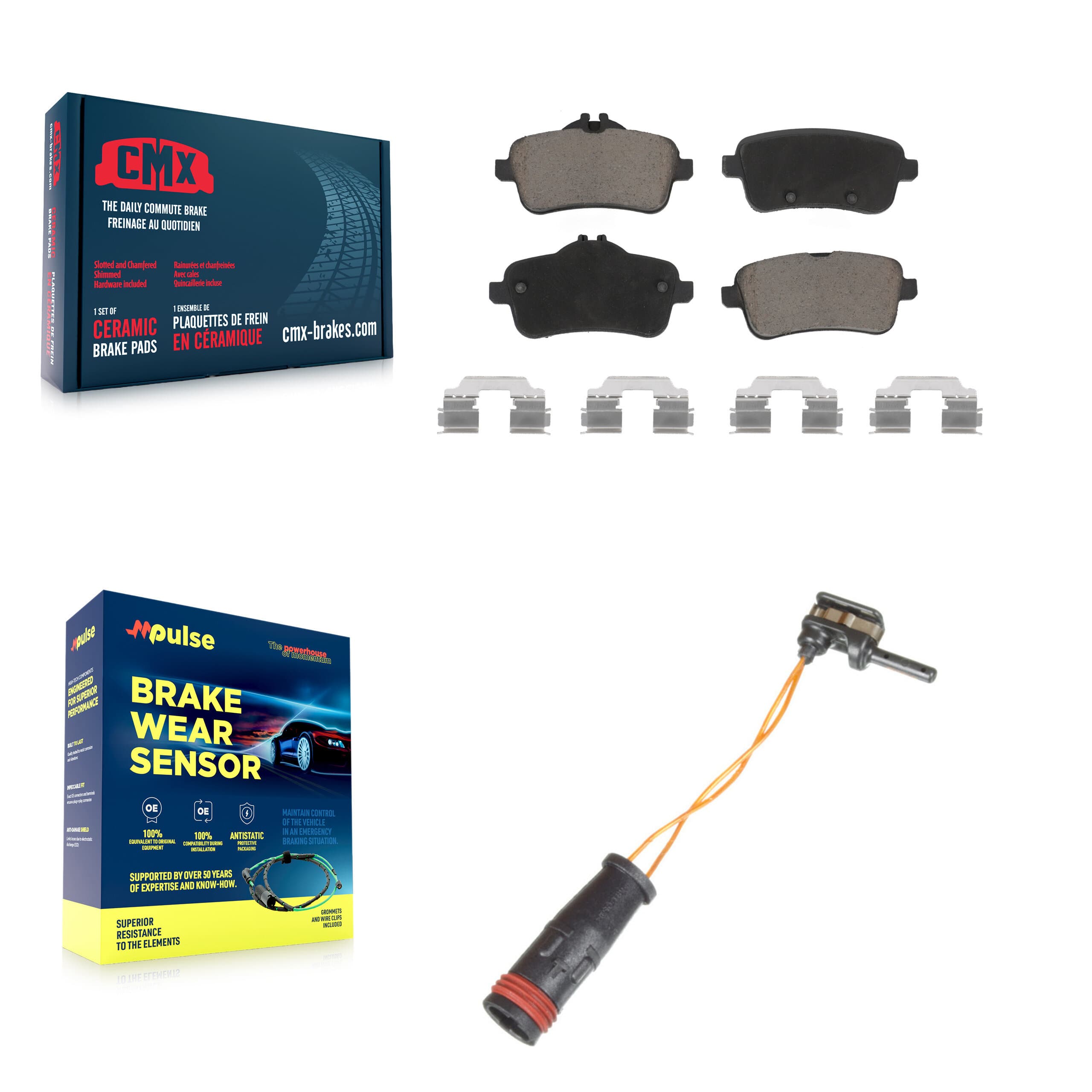 CMX - KCW-100847 - Rear Disc Brake Pad Kits image 1