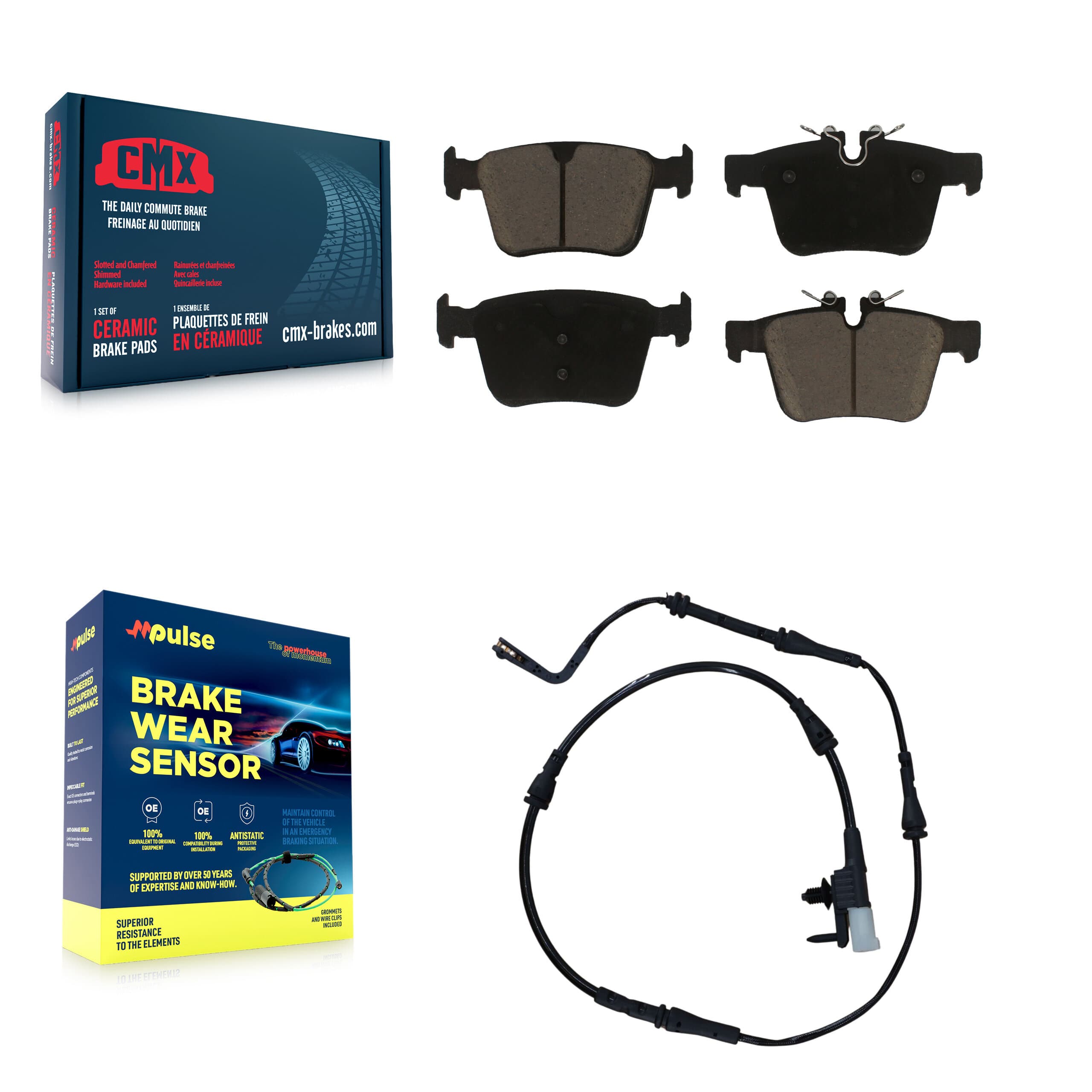 CMX - KCW-100863 - Rear Disc Brake Pad Kits image 1