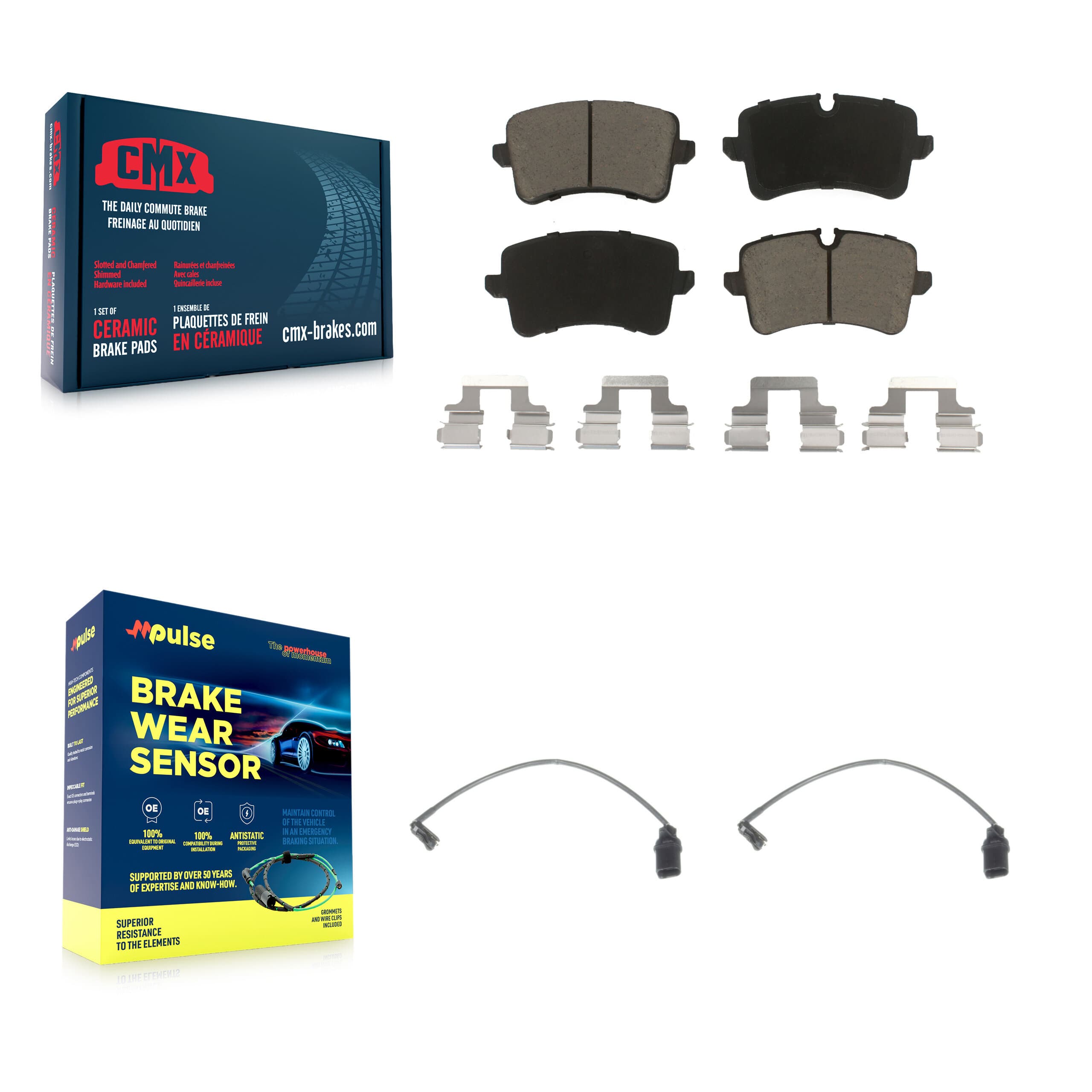 CMX - KCW-100897 - Rear Disc Brake Pad Kits image 1